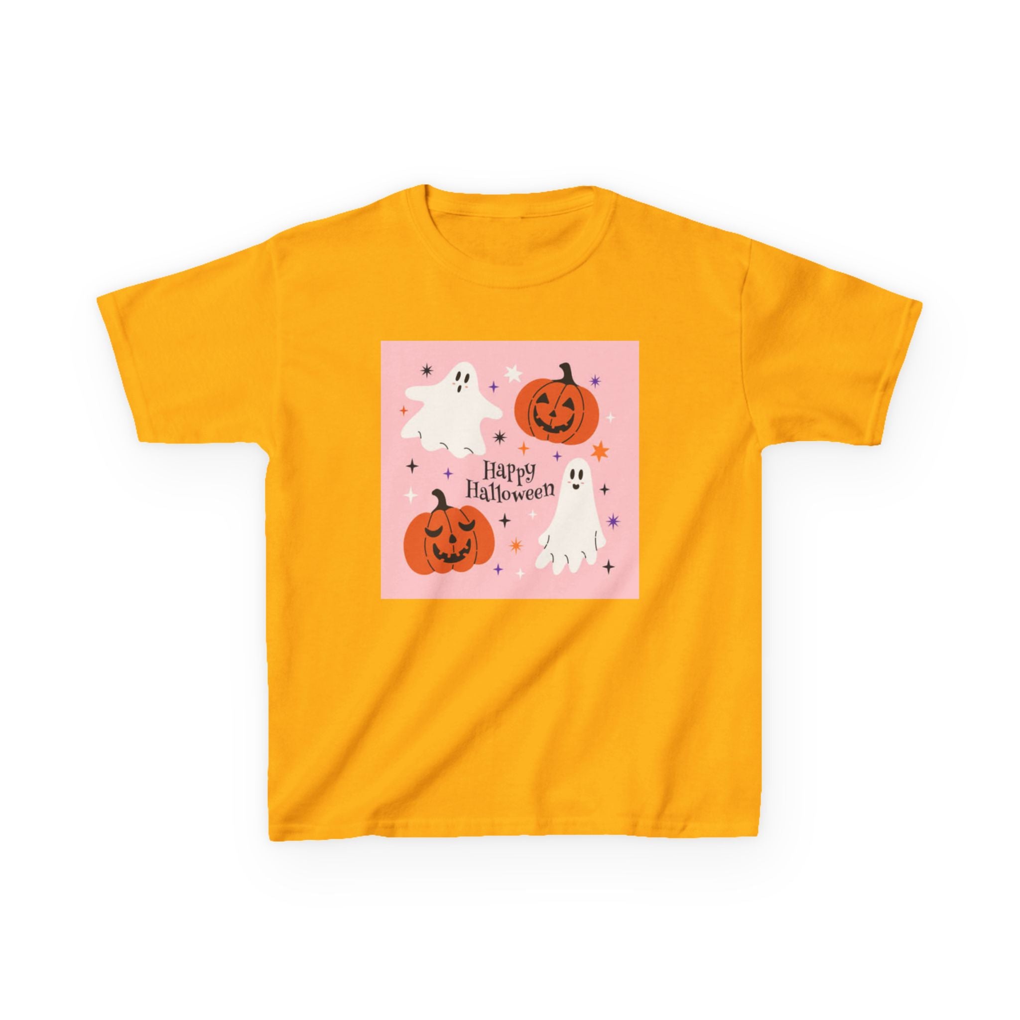 Kids Halloween Tee, Spooky Ghost Shirt, Pumpkin Graphic Tee, Trick or Treat Shirt, Fun Halloween Costume Shirt, Kids Holiday Apparel