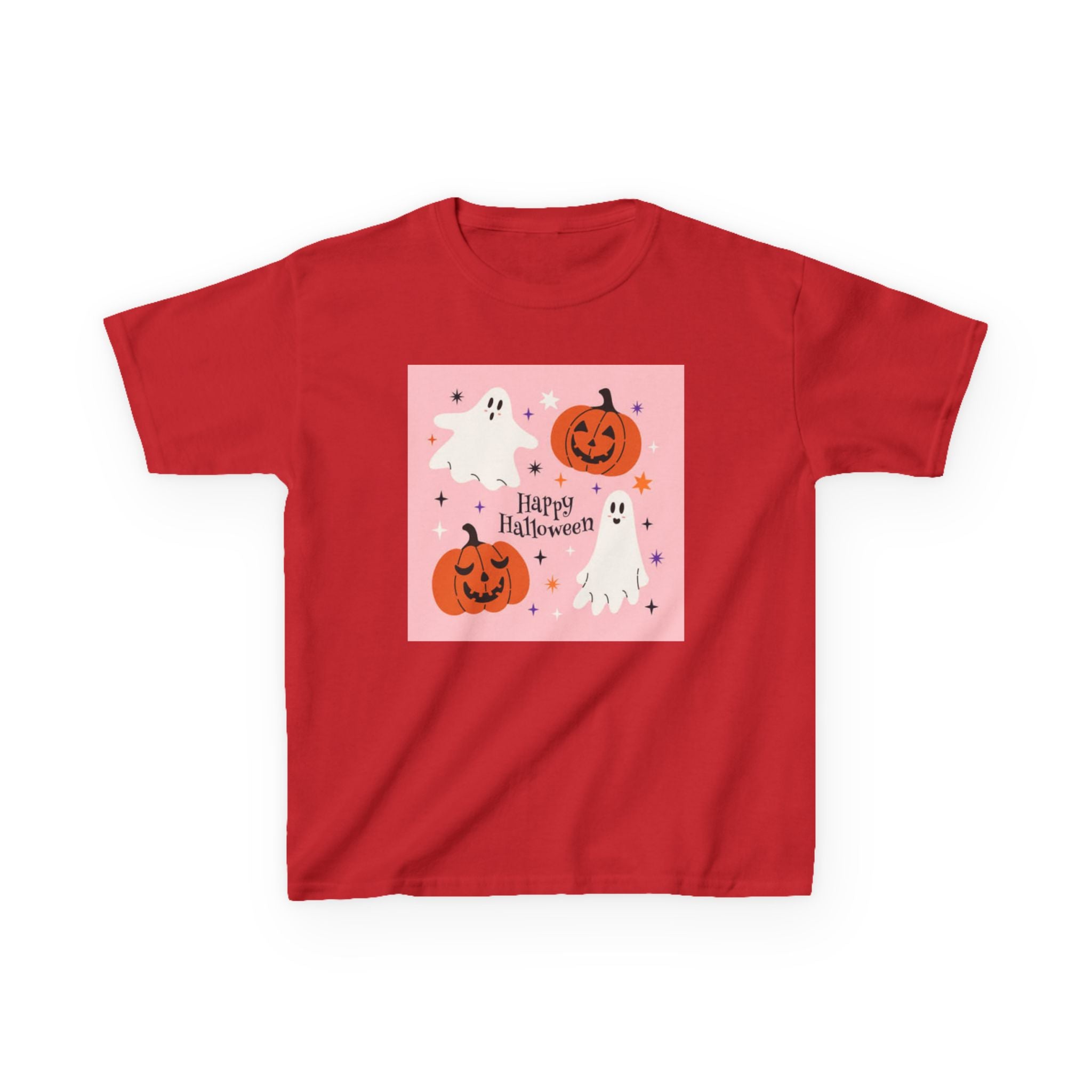 Kids Halloween Tee, Spooky Ghost Shirt, Pumpkin Graphic Tee, Trick or Treat Shirt, Fun Halloween Costume Shirt, Kids Holiday Apparel