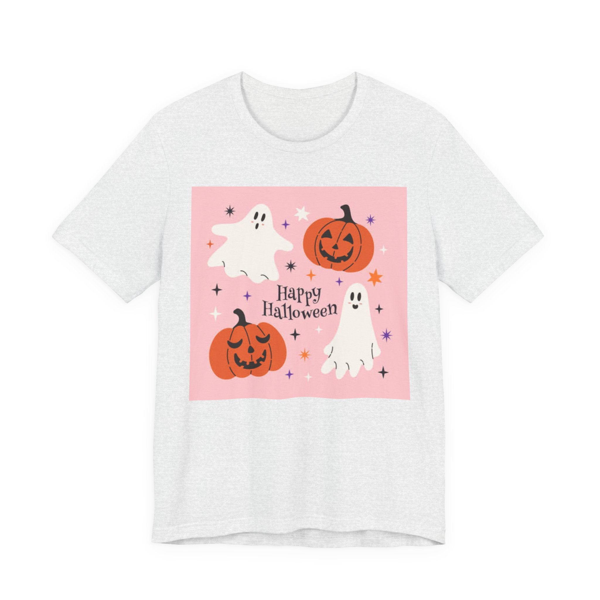 Happy Halloween Ghosts Tee, Spooky Shirt, Unisex Halloween T-Shirt, Ghost and Pumpkin Graphic Tee, Fall Celebration Apparel, Costume [...]