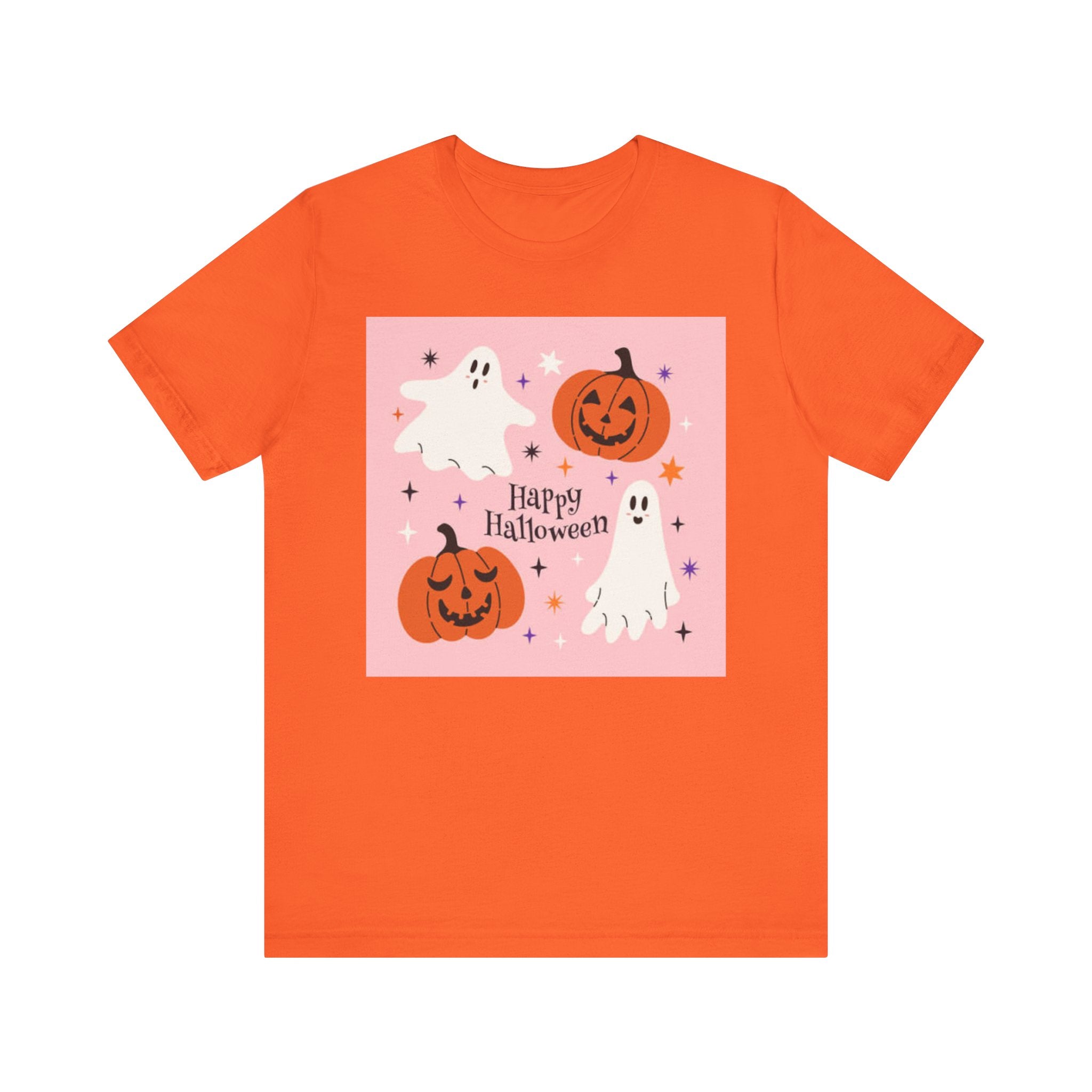 Happy Halloween Ghosts Tee, Spooky Shirt, Unisex Halloween T-Shirt, Ghost and Pumpkin Graphic Tee, Fall Celebration Apparel, Costume [...]