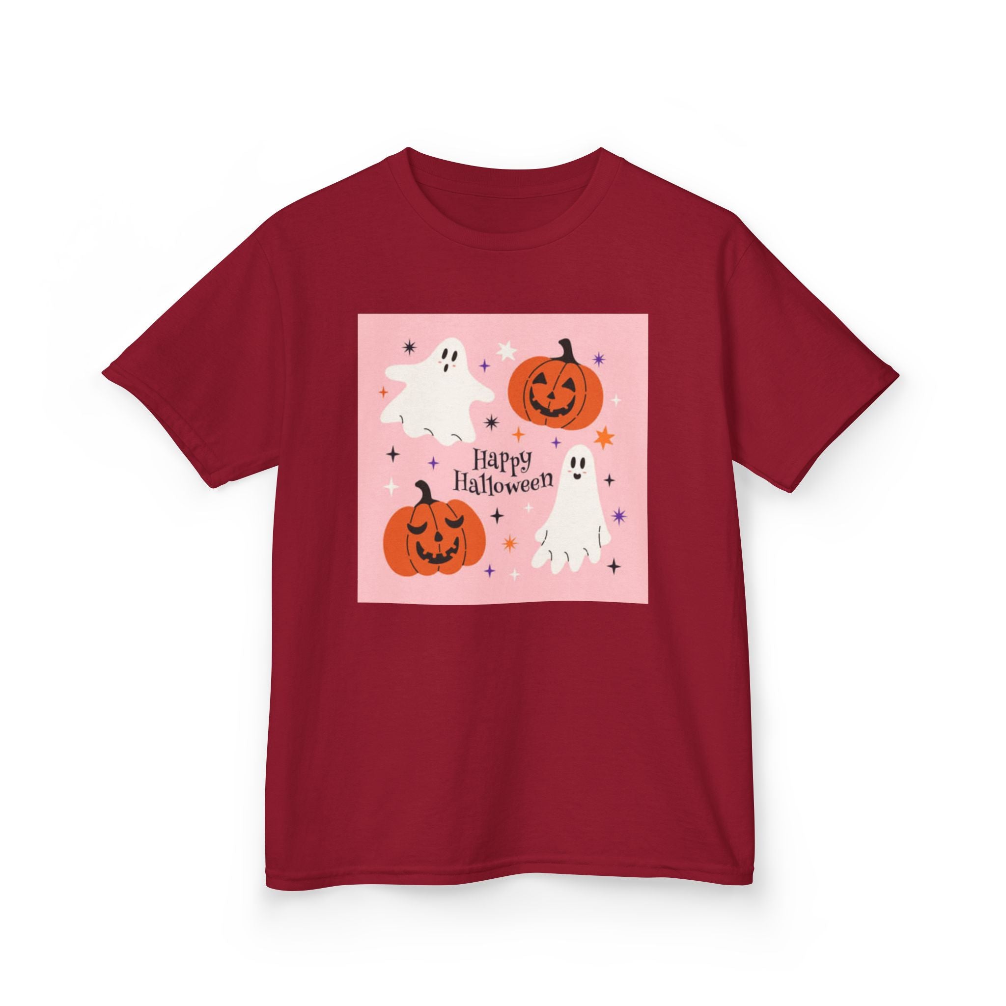 Kids Halloween Tee, Spooky Ghost Shirt, Pumpkin Graphic Tee, Trick or Treat Shirt, Fun Halloween Costume Shirt, Kids Holiday Apparel