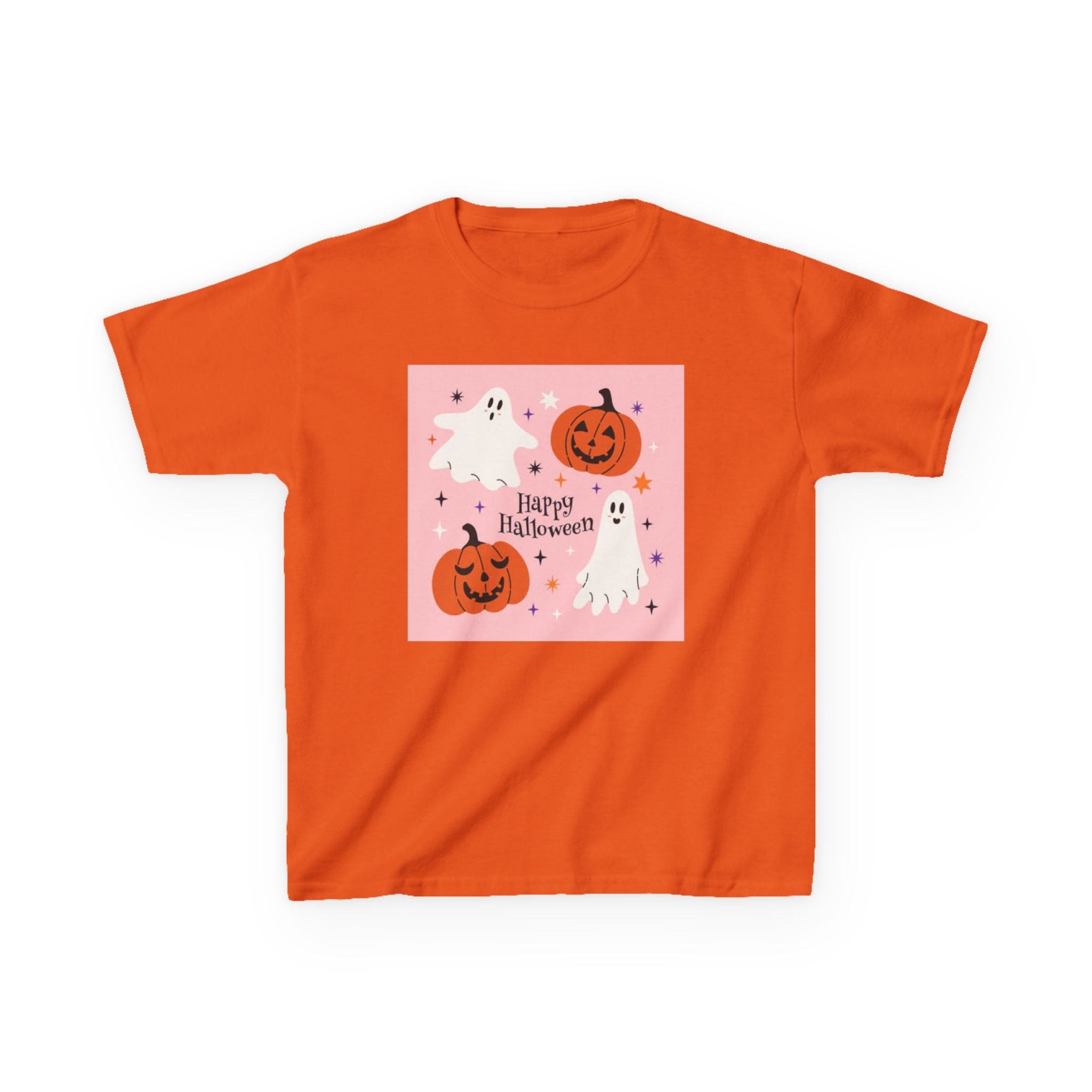 Kids Halloween Tee, Spooky Ghost Shirt, Pumpkin Graphic Tee, Trick or Treat Shirt, Fun Halloween Costume Shirt, Kids Holiday Apparel