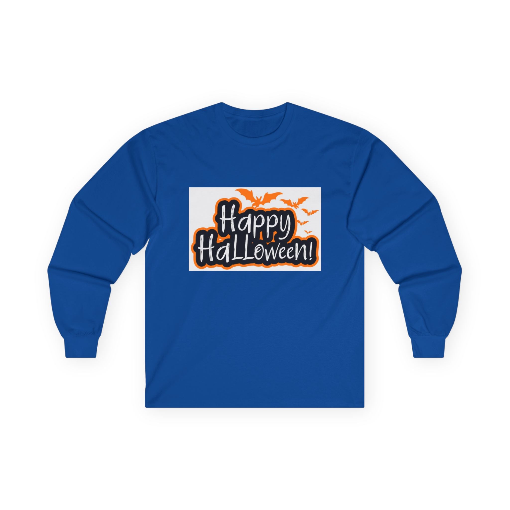 Halloween Unisex Long Sleeve Tee, Spooky Shirt, Fall Fashion, Halloween Gift, Holiday Apparel, Trick or Treat Wear