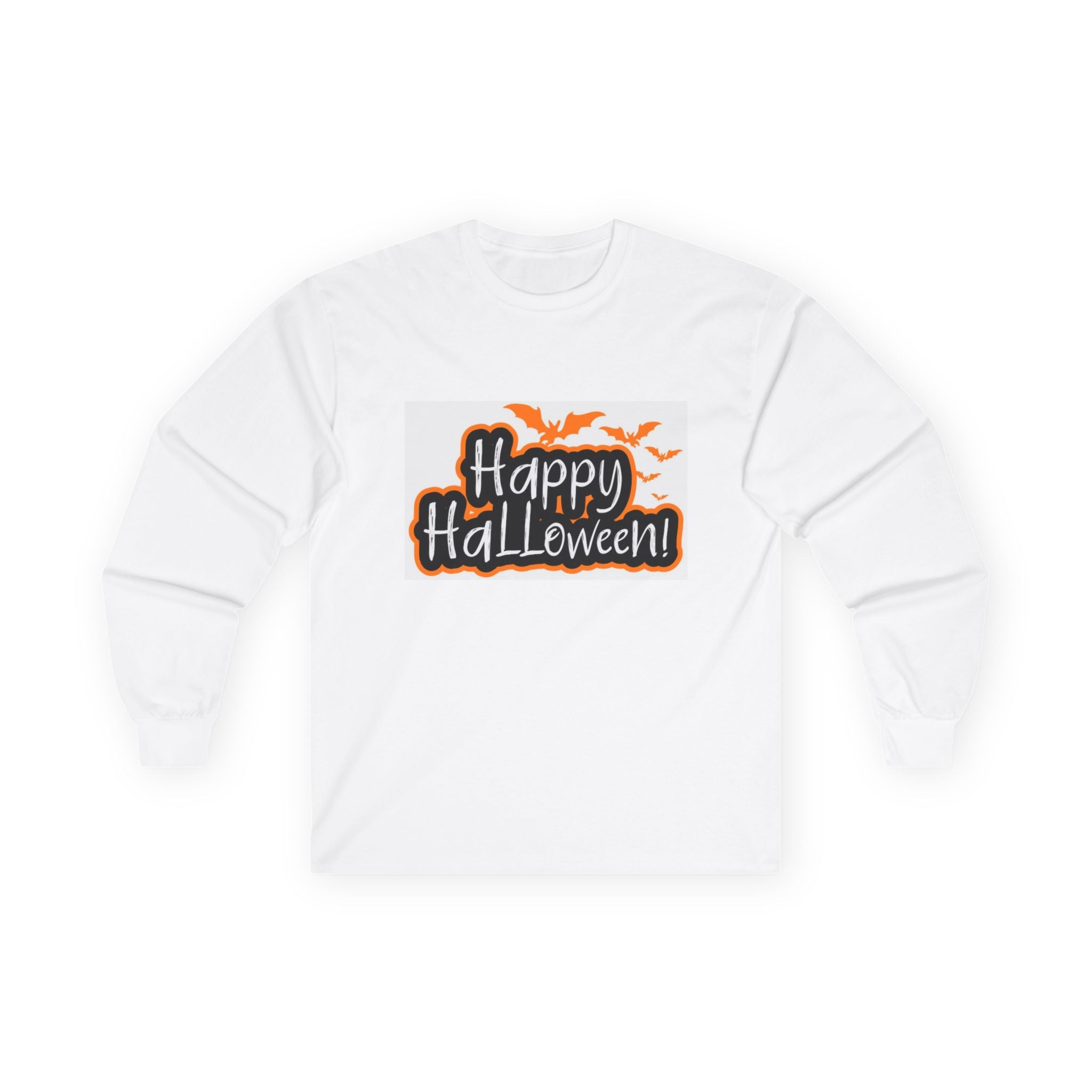 Halloween Unisex Long Sleeve Tee, Spooky Shirt, Fall Fashion, Halloween Gift, Holiday Apparel, Trick or Treat Wear