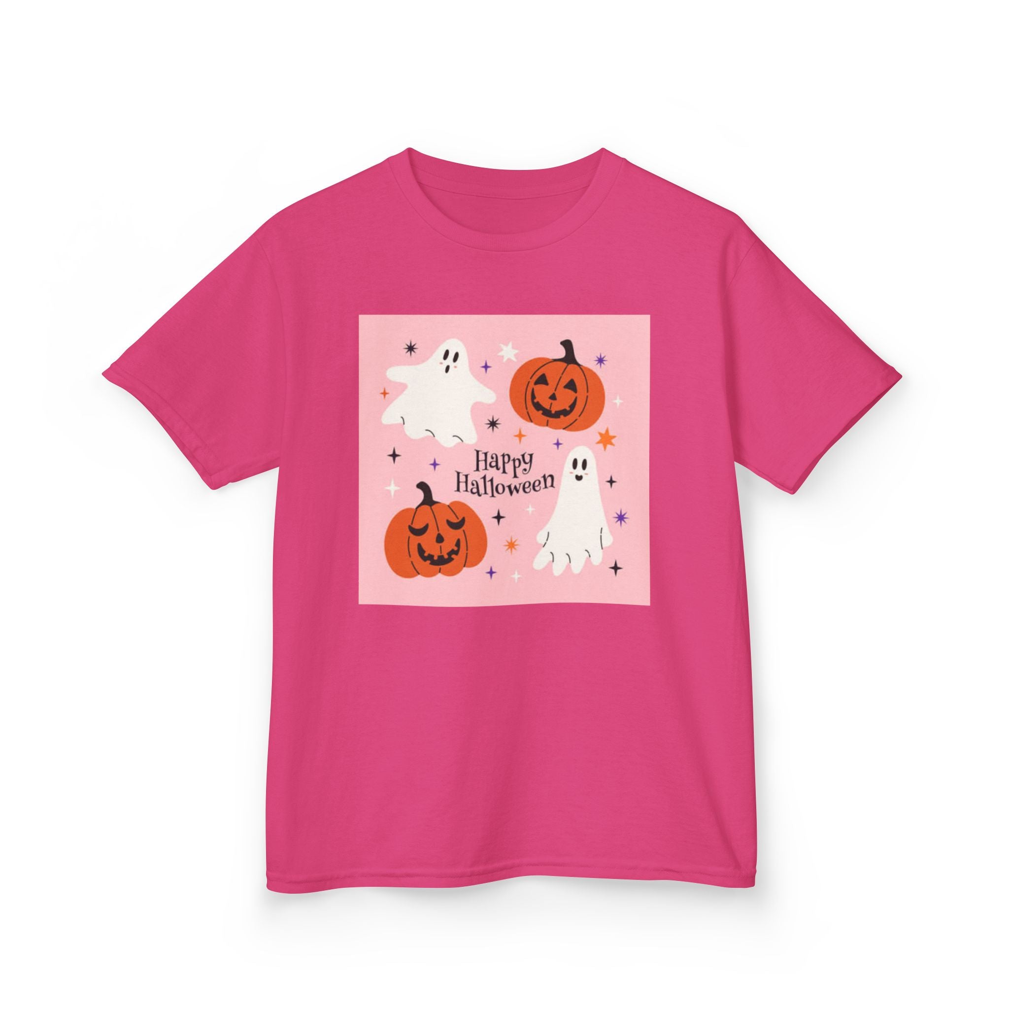 Kids Halloween Tee, Spooky Ghost Shirt, Pumpkin Graphic Tee, Trick or Treat Shirt, Fun Halloween Costume Shirt, Kids Holiday Apparel