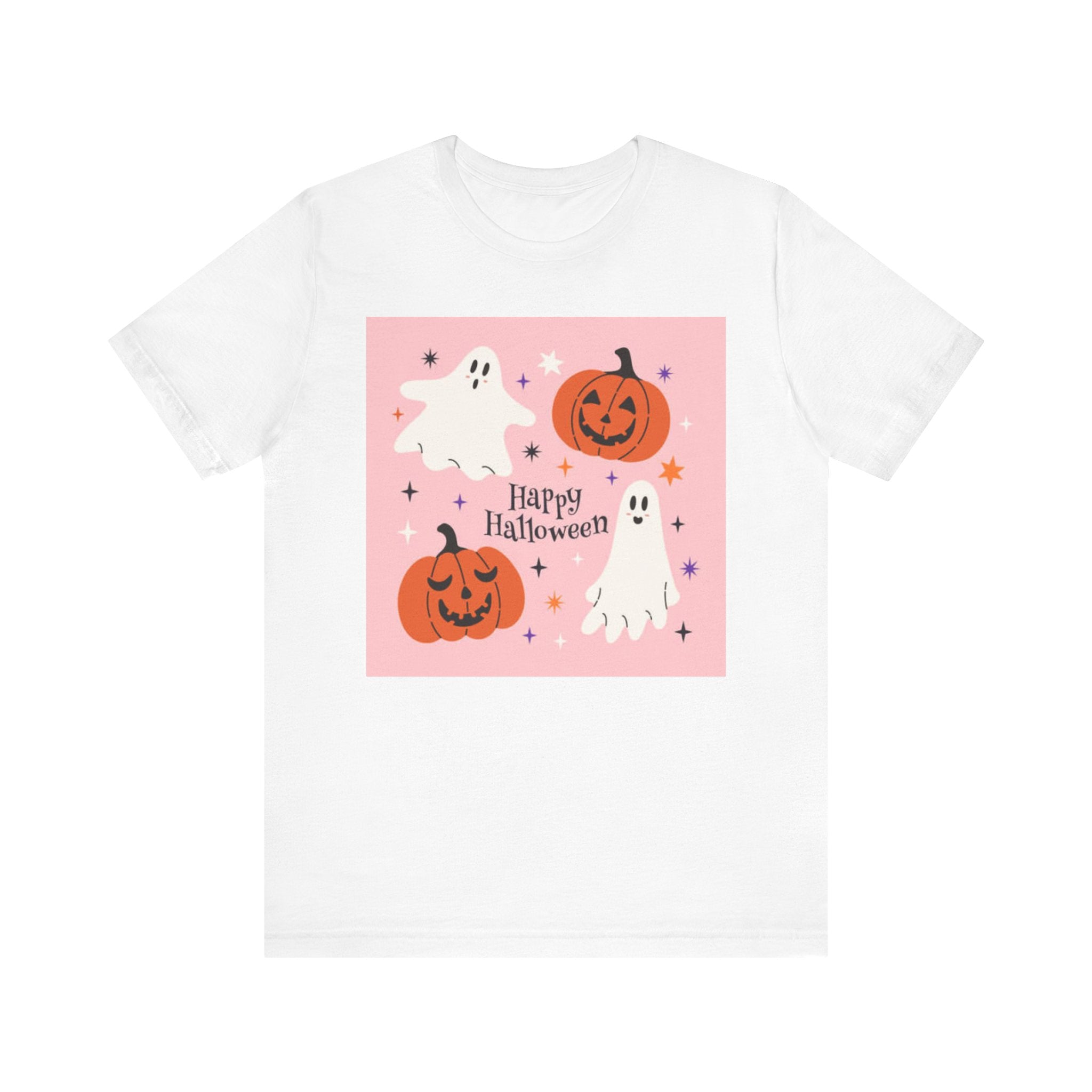 Happy Halloween Ghosts Tee, Spooky Shirt, Unisex Halloween T-Shirt, Ghost and Pumpkin Graphic Tee, Fall Celebration Apparel, Costume [...]