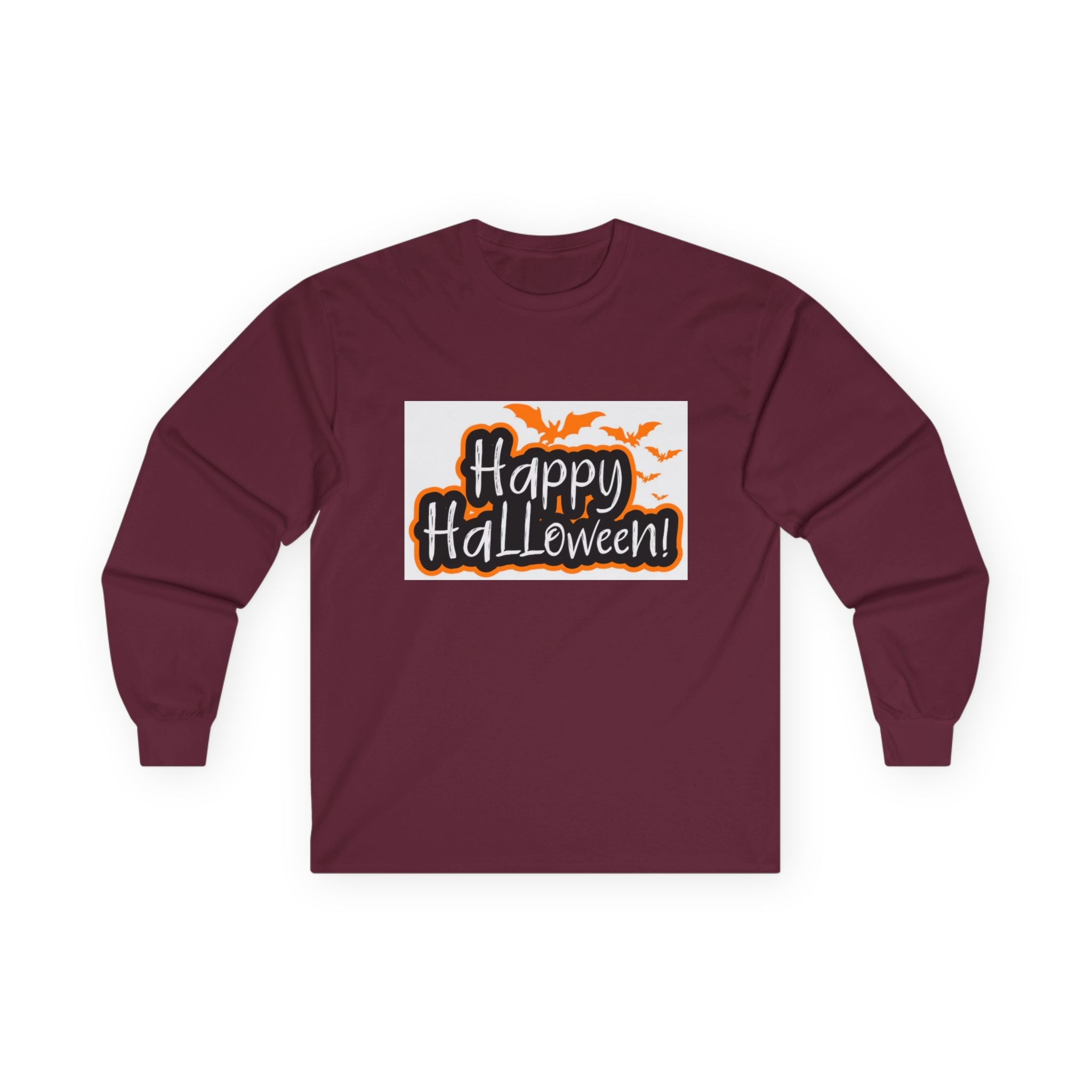 Halloween Unisex Long Sleeve Tee, Spooky Shirt, Fall Fashion, Halloween Gift, Holiday Apparel, Trick or Treat Wear