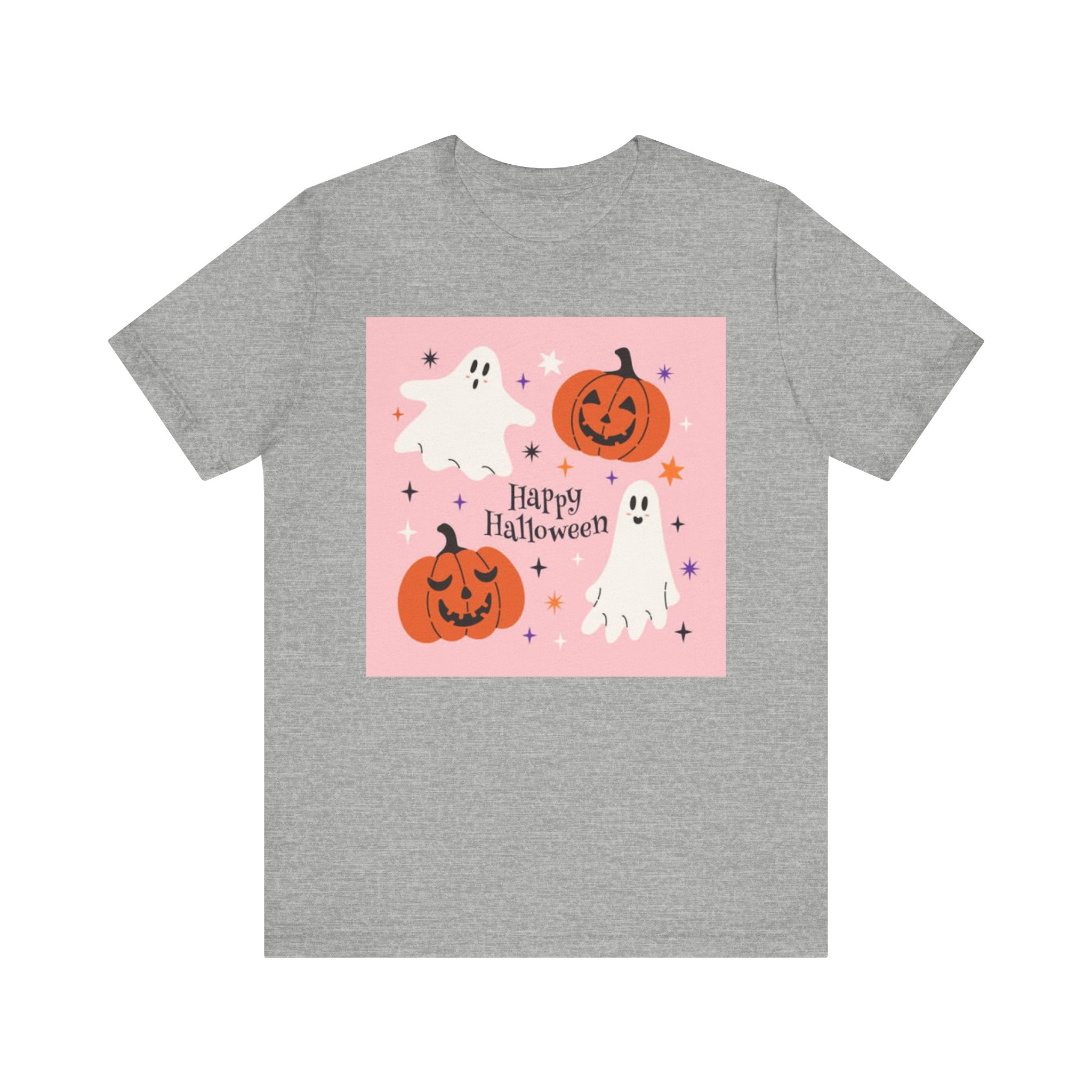 Happy Halloween Ghosts Tee, Spooky Shirt, Unisex Halloween T-Shirt, Ghost and Pumpkin Graphic Tee, Fall Celebration Apparel, Costume [...]