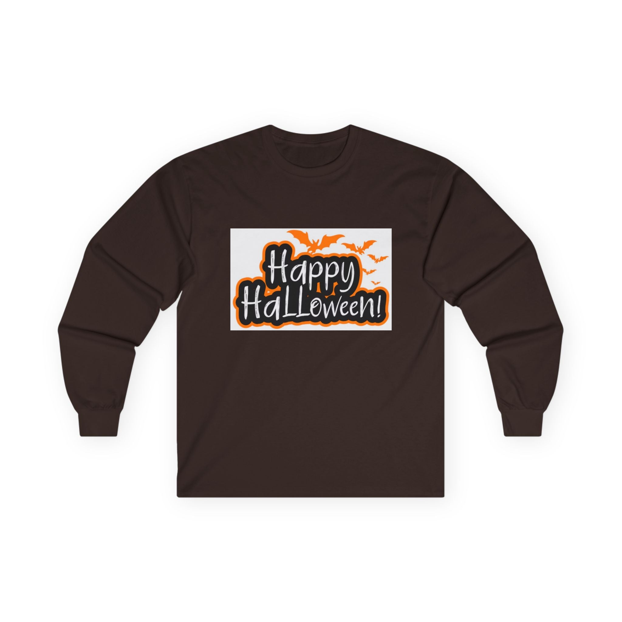 Halloween Unisex Long Sleeve Tee, Spooky Shirt, Fall Fashion, Halloween Gift, Holiday Apparel, Trick or Treat Wear