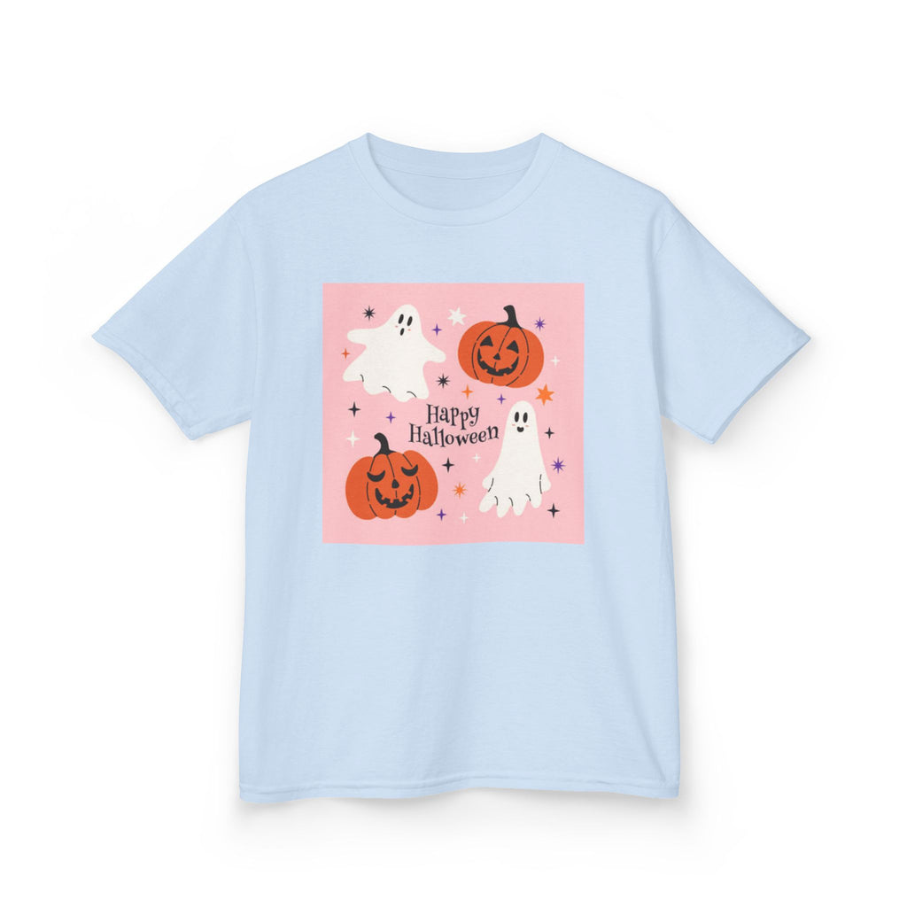 Kids Halloween Tee, Spooky Ghost Shirt, Pumpkin Graphic Tee, Trick or Treat Shirt, Fun Halloween Costume Shirt, Kids Holiday Apparel