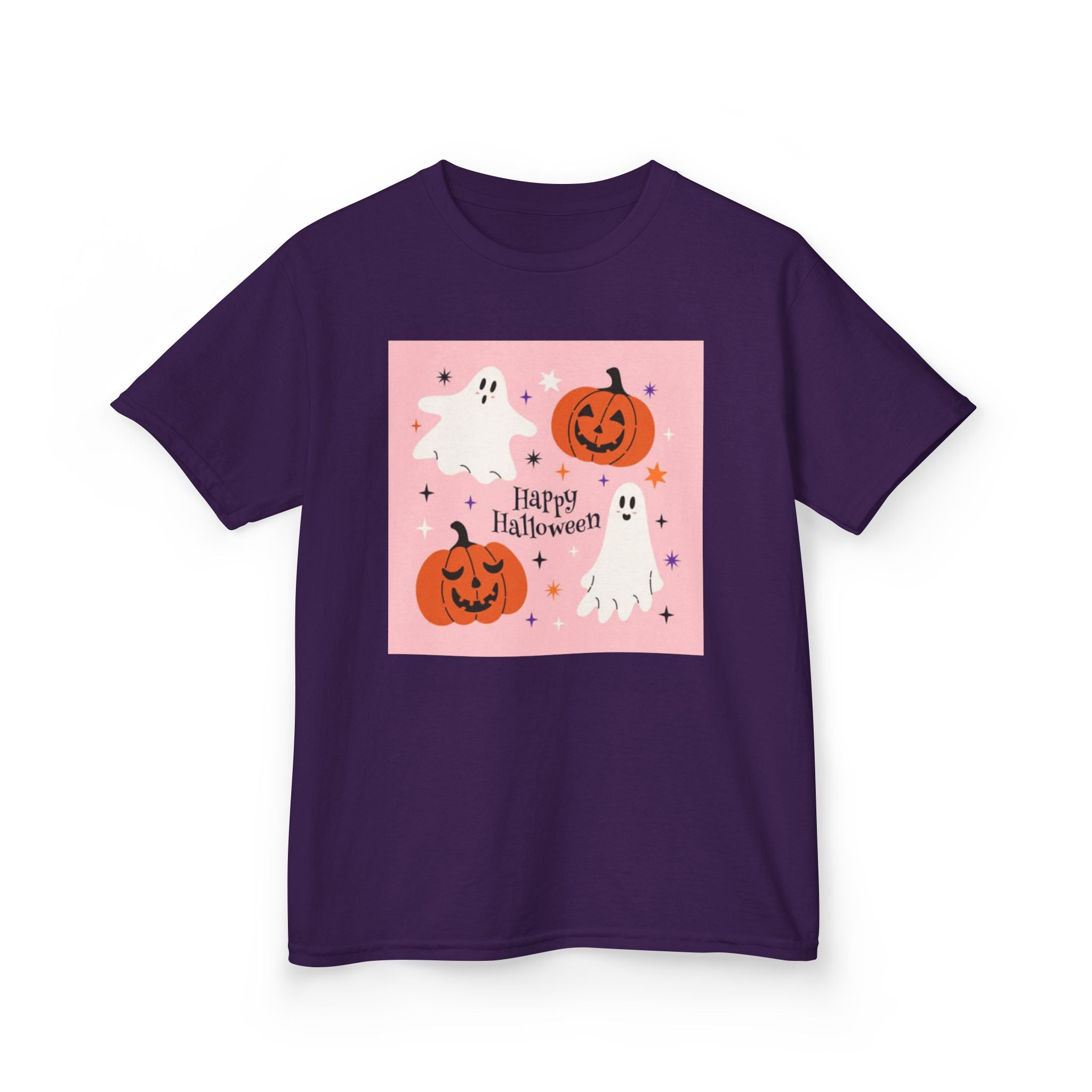 Kids Halloween Tee, Spooky Ghost Shirt, Pumpkin Graphic Tee, Trick or Treat Shirt, Fun Halloween Costume Shirt, Kids Holiday Apparel