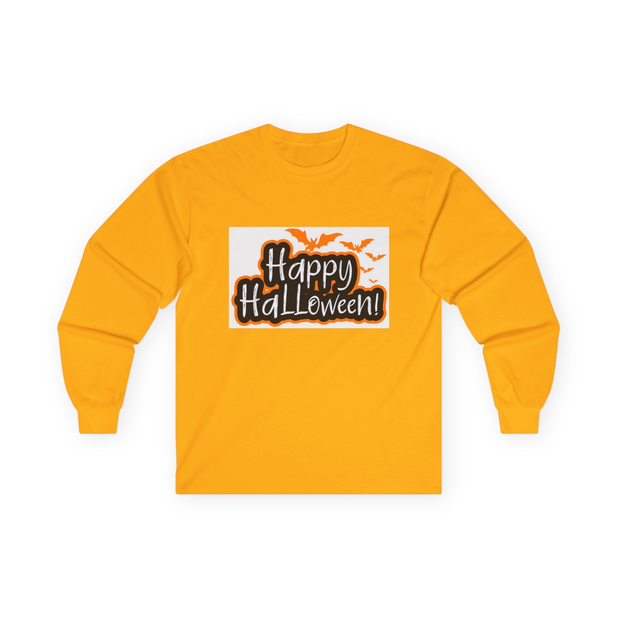 Halloween Unisex Long Sleeve Tee, Spooky Shirt, Fall Fashion, Halloween Gift, Holiday Apparel, Trick or Treat Wear