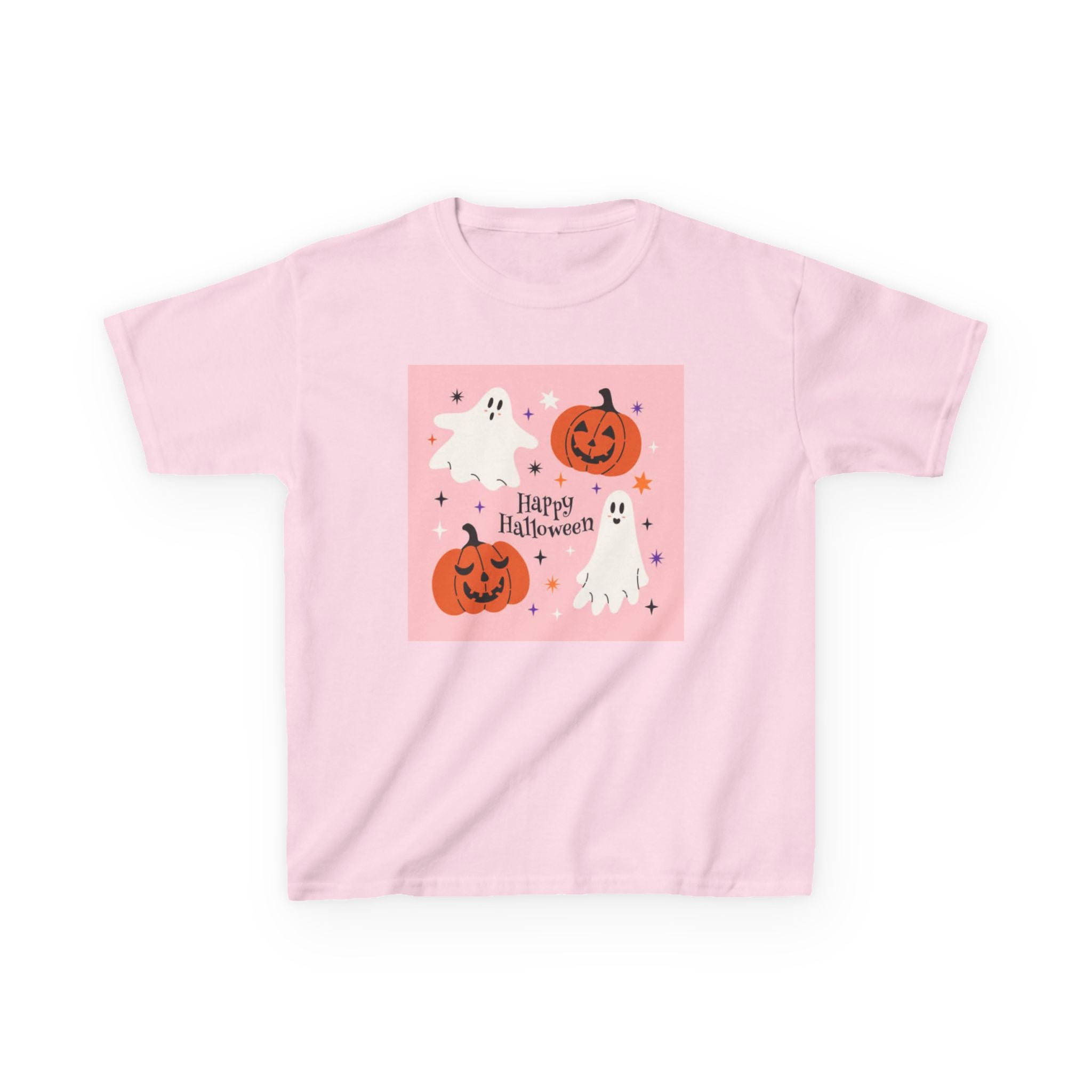 Kids Halloween Tee, Spooky Ghost Shirt, Pumpkin Graphic Tee, Trick or Treat Shirt, Fun Halloween Costume Shirt, Kids Holiday Apparel