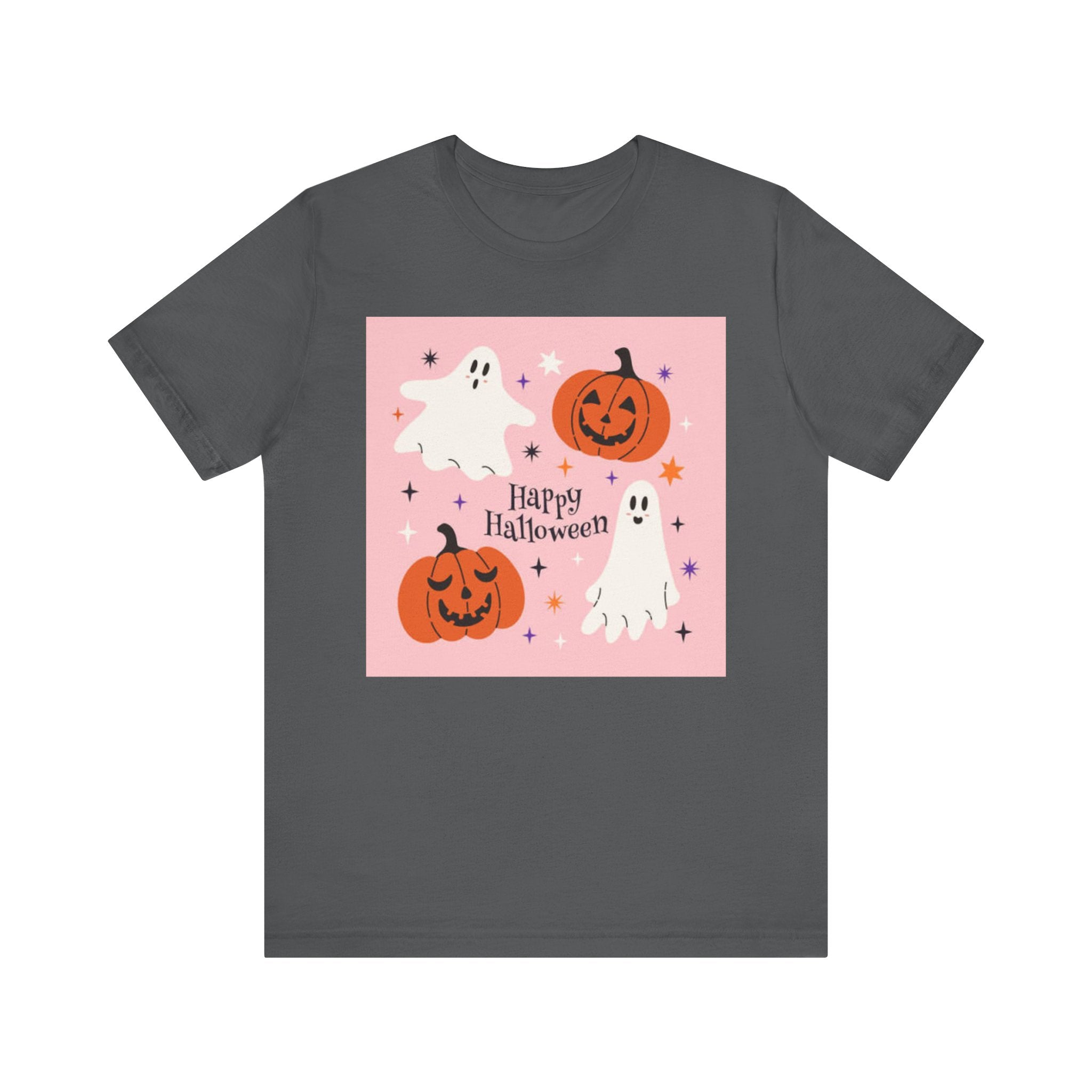 Happy Halloween Ghosts Tee, Spooky Shirt, Unisex Halloween T-Shirt, Ghost and Pumpkin Graphic Tee, Fall Celebration Apparel, Costume [...]
