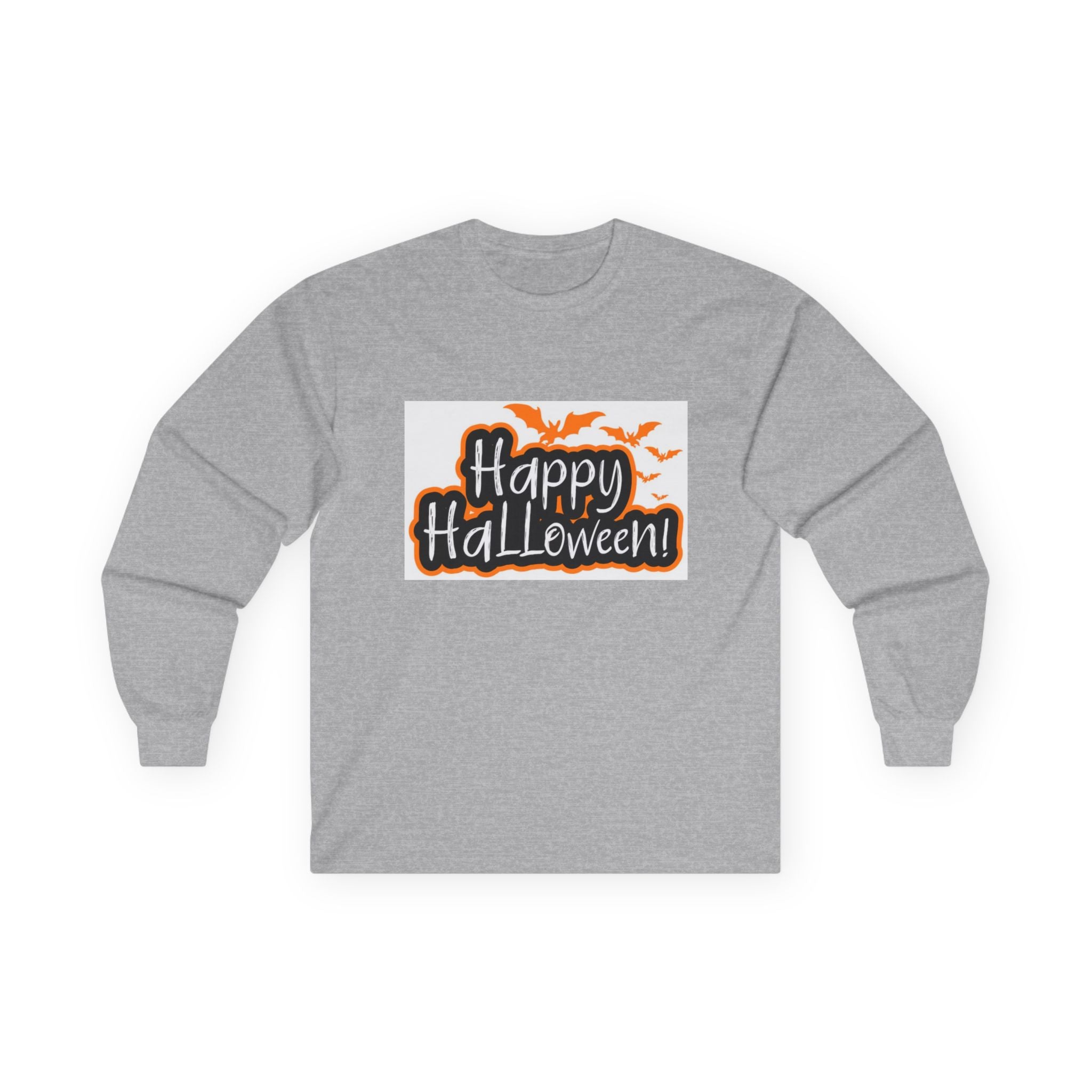 Halloween Unisex Long Sleeve Tee, Spooky Shirt, Fall Fashion, Halloween Gift, Holiday Apparel, Trick or Treat Wear