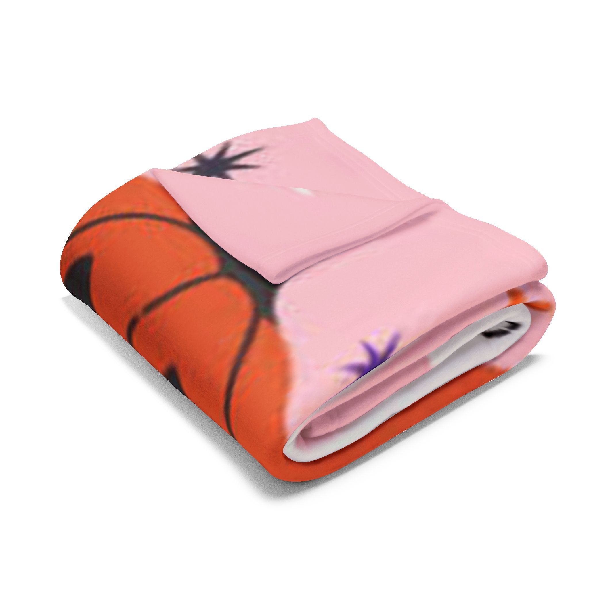 Halloween Fleece Blanket, Cozy Throw for Fall Decor, Spooky Gift, Ghost & Pumpkin Design, Perfect for Halloween Night