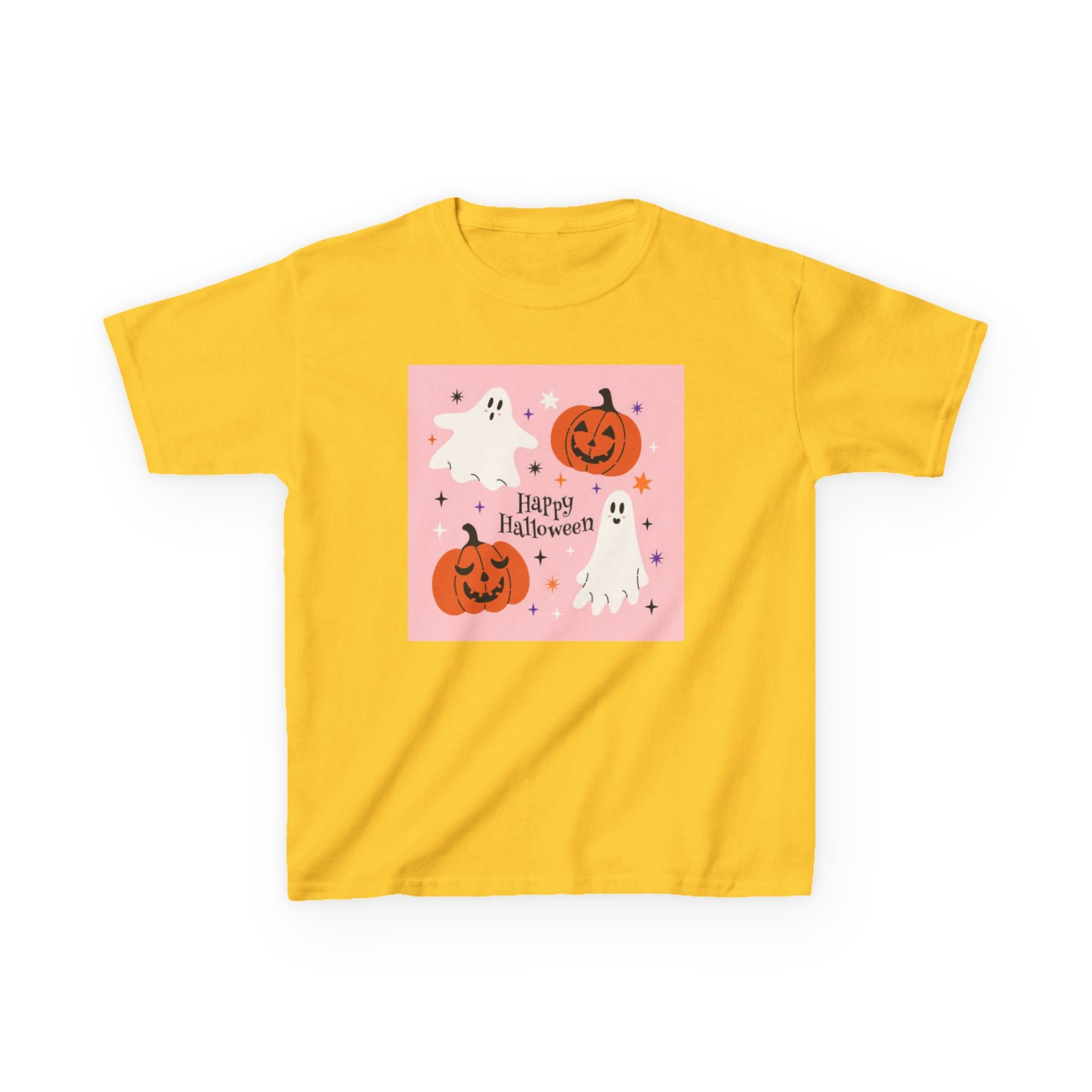 Kids Halloween Tee, Spooky Ghost Shirt, Pumpkin Graphic Tee, Trick or Treat Shirt, Fun Halloween Costume Shirt, Kids Holiday Apparel