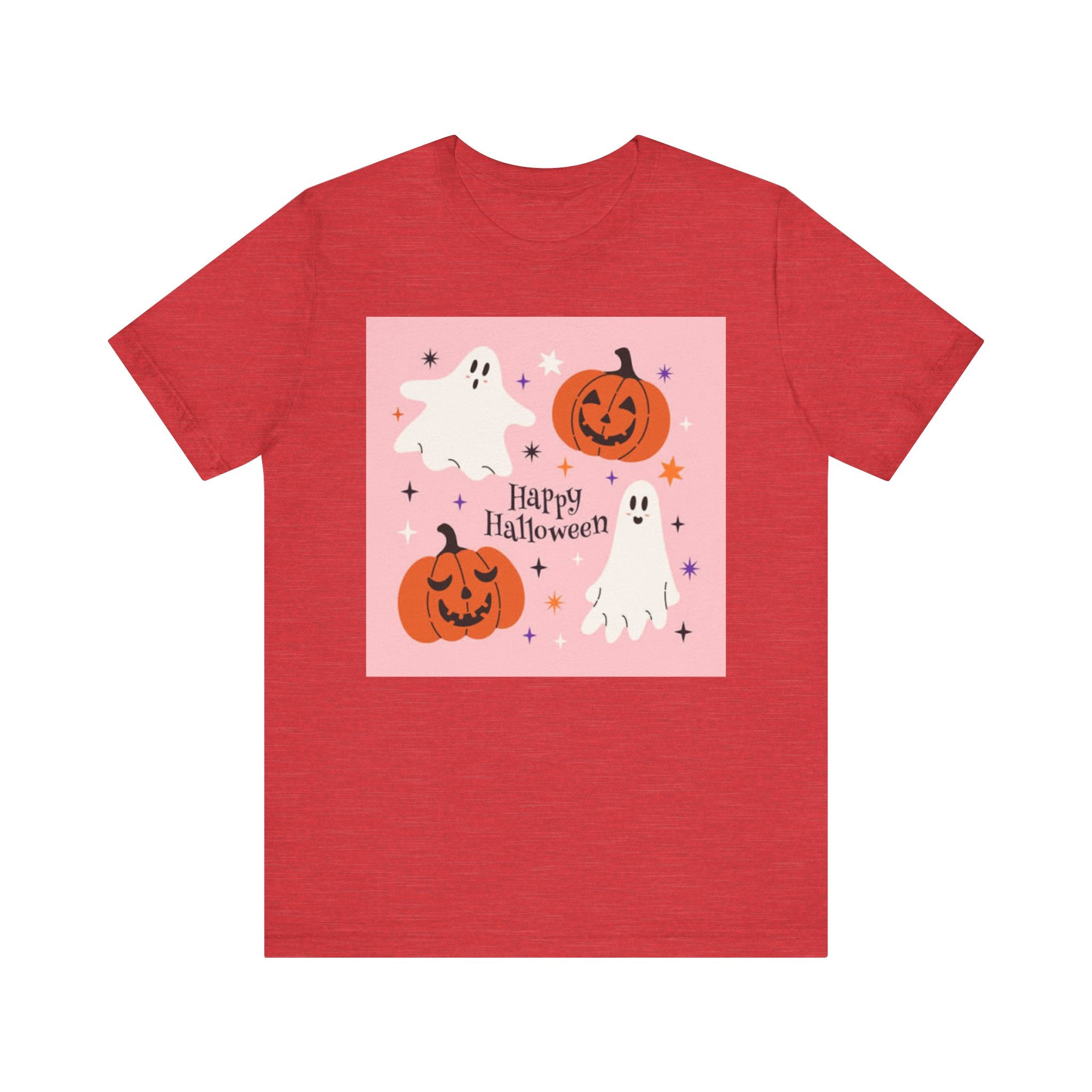 Happy Halloween Ghosts Tee, Spooky Shirt, Unisex Halloween T-Shirt, Ghost and Pumpkin Graphic Tee, Fall Celebration Apparel, Costume [...]