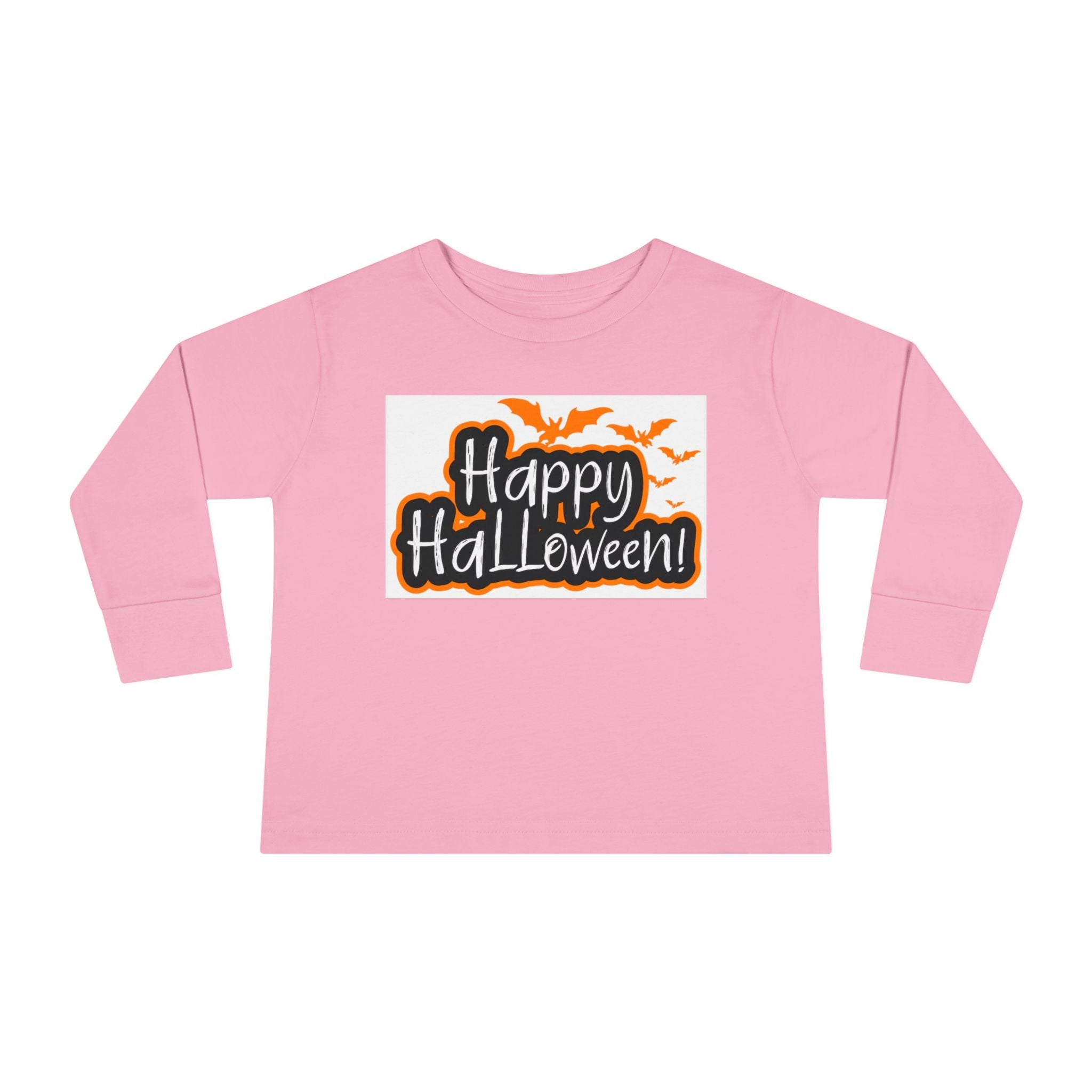Toddler Halloween Long Sleeve Tee - Perfect for Trick-or-Treating, Fall Celebrations, Family Photos, Halloween Parties, Cute Toddler Outfit