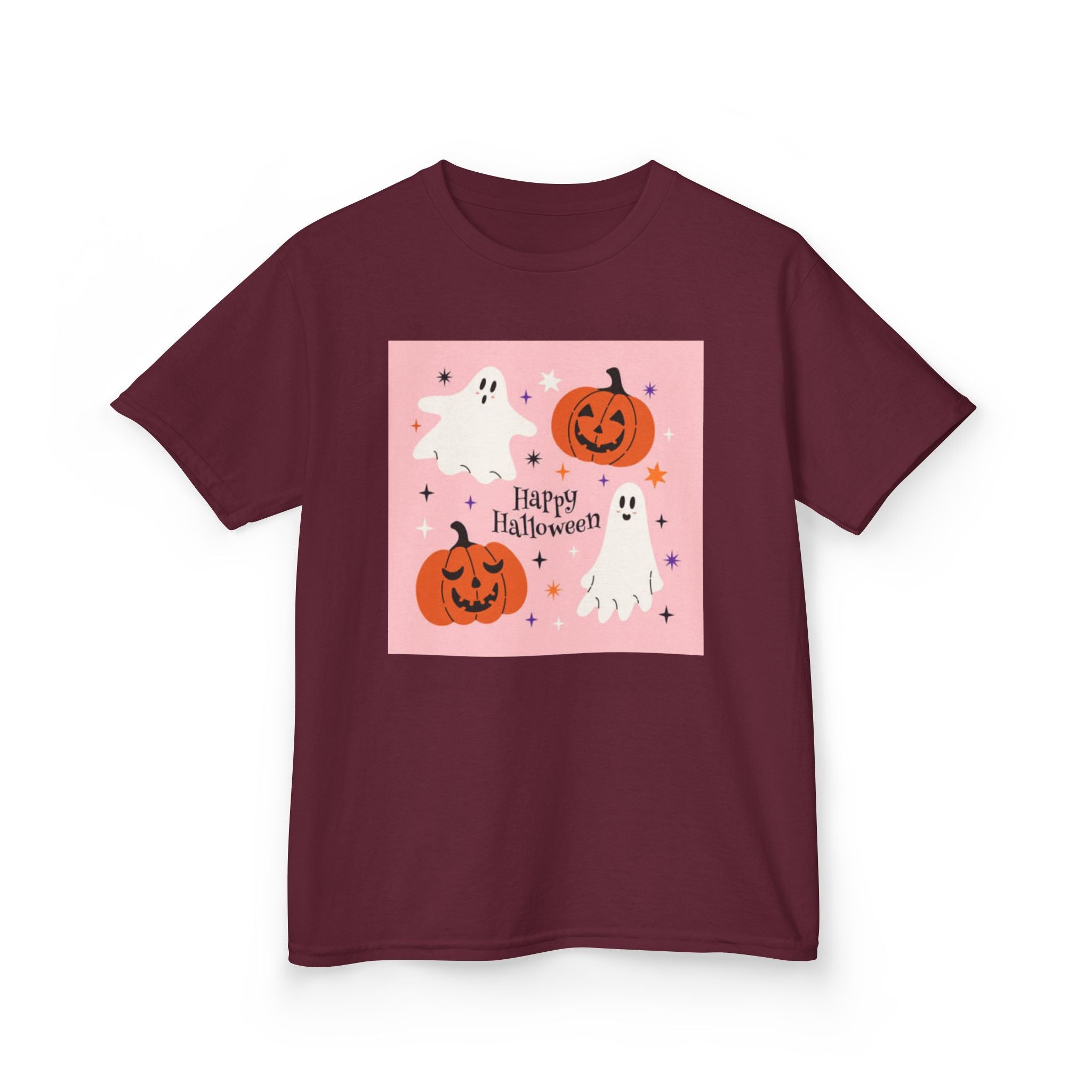 Kids Halloween Tee, Spooky Ghost Shirt, Pumpkin Graphic Tee, Trick or Treat Shirt, Fun Halloween Costume Shirt, Kids Holiday Apparel