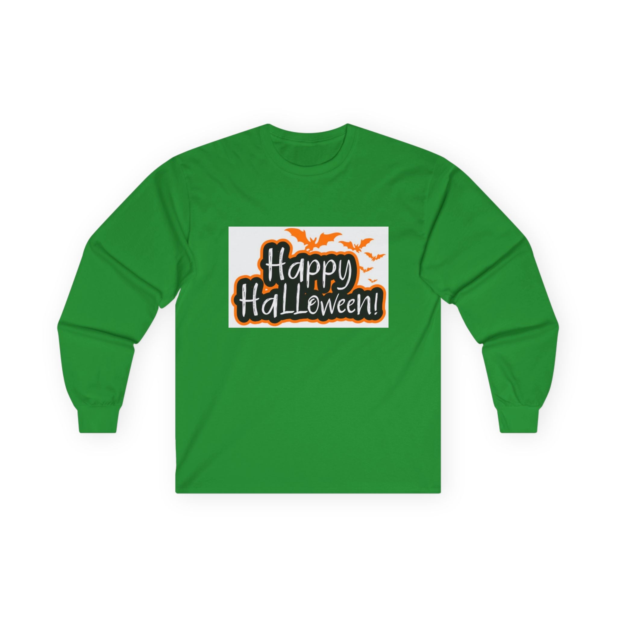 Halloween Unisex Long Sleeve Tee, Spooky Shirt, Fall Fashion, Halloween Gift, Holiday Apparel, Trick or Treat Wear