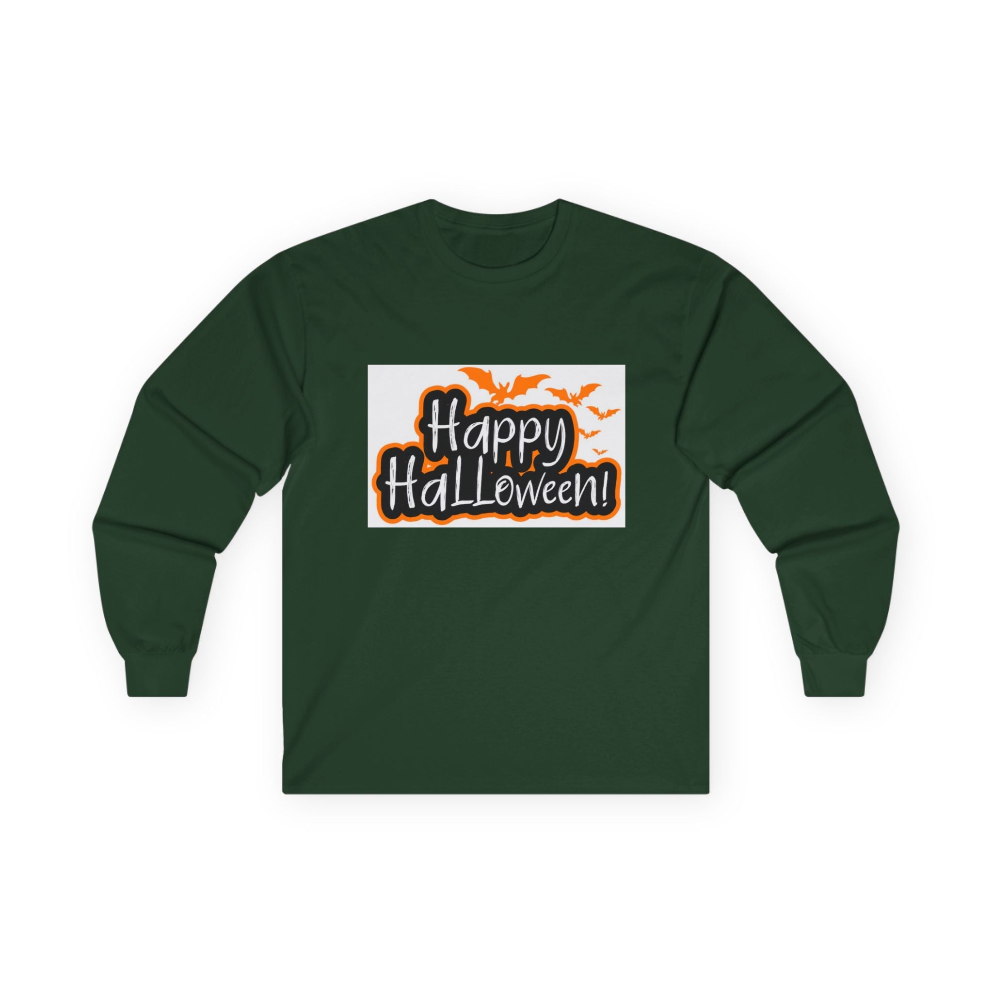 Halloween Unisex Long Sleeve Tee, Spooky Shirt, Fall Fashion, Halloween Gift, Holiday Apparel, Trick or Treat Wear