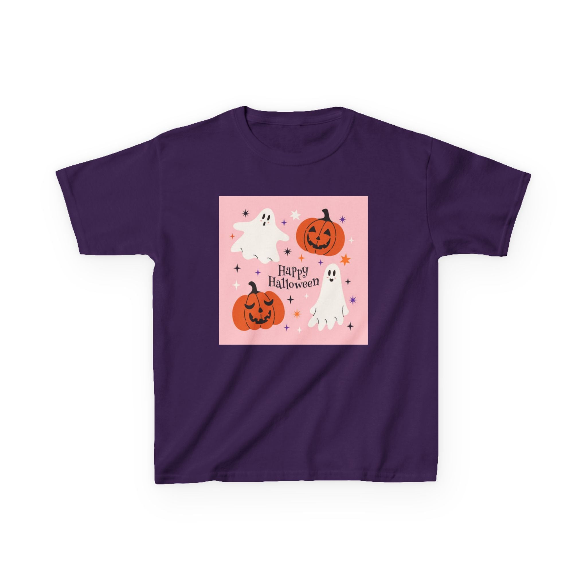 Kids Halloween Tee, Spooky Ghost Shirt, Pumpkin Graphic Tee, Trick or Treat Shirt, Fun Halloween Costume Shirt, Kids Holiday Apparel
