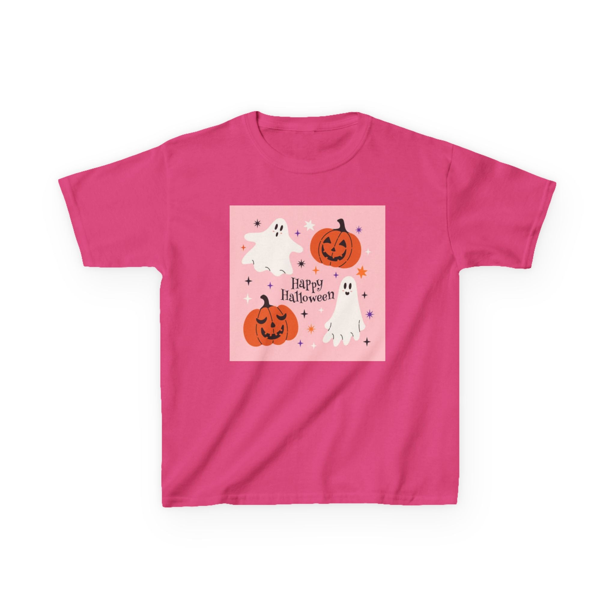 Kids Halloween Tee, Spooky Ghost Shirt, Pumpkin Graphic Tee, Trick or Treat Shirt, Fun Halloween Costume Shirt, Kids Holiday Apparel