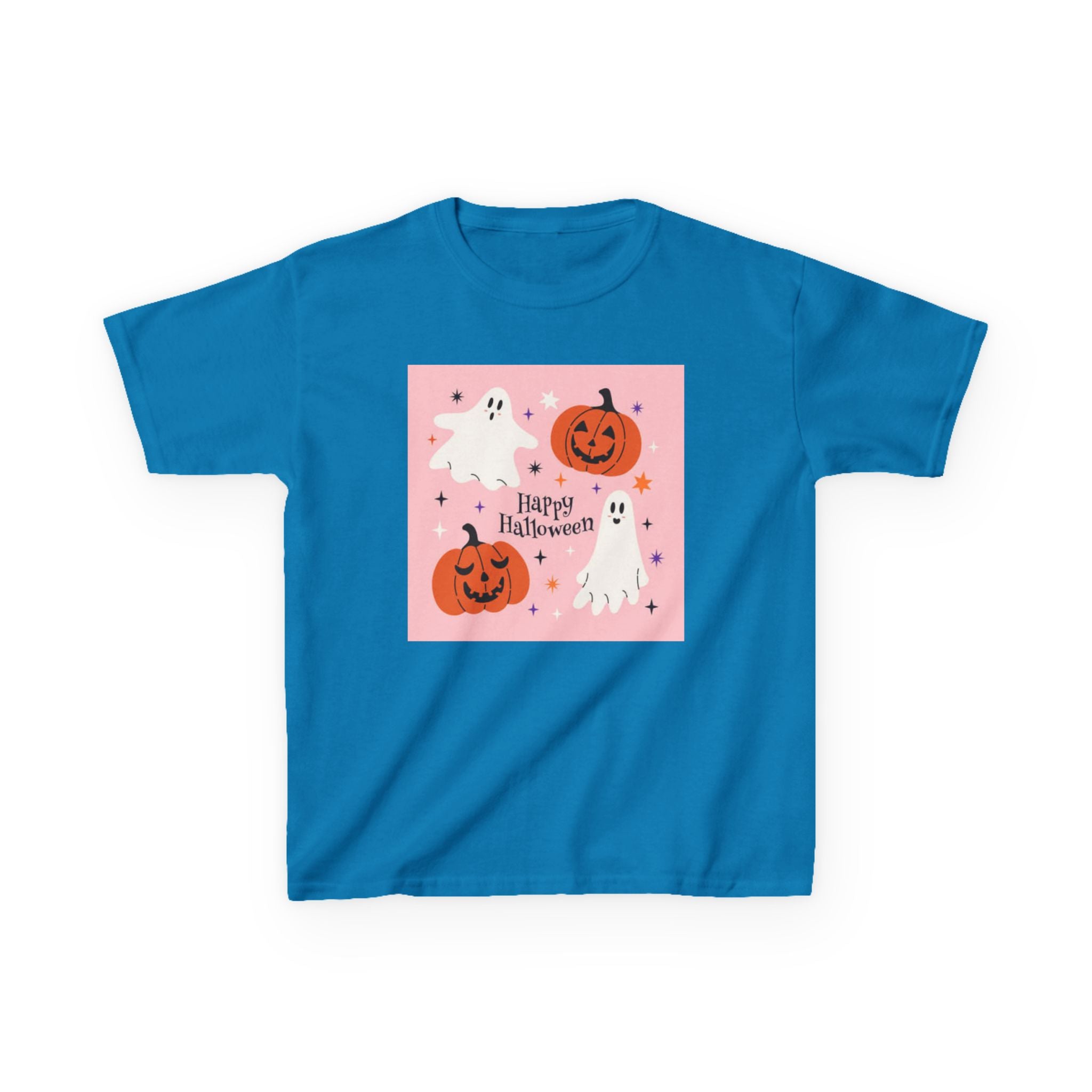 Kids Halloween Tee, Spooky Ghost Shirt, Pumpkin Graphic Tee, Trick or Treat Shirt, Fun Halloween Costume Shirt, Kids Holiday Apparel