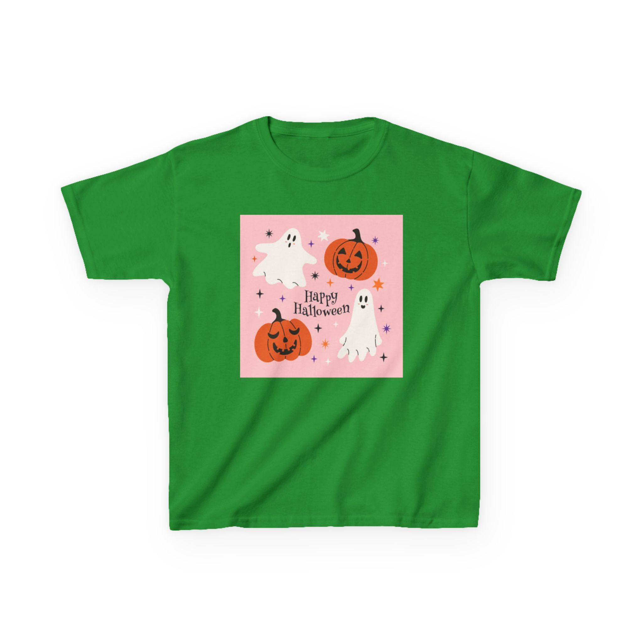 Kids Halloween Tee, Spooky Ghost Shirt, Pumpkin Graphic Tee, Trick or Treat Shirt, Fun Halloween Costume Shirt, Kids Holiday Apparel