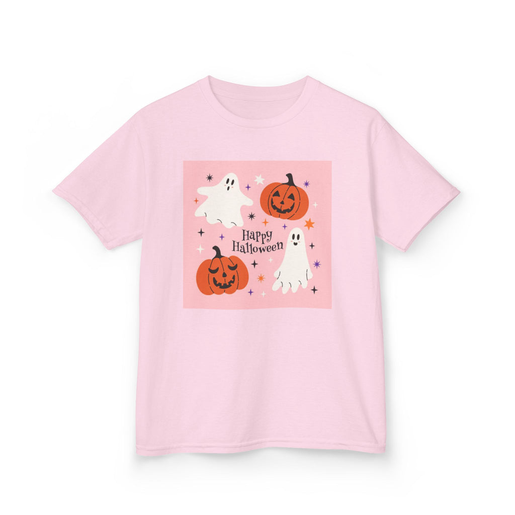 Kids Halloween Tee, Spooky Ghost Shirt, Pumpkin Graphic Tee, Trick or Treat Shirt, Fun Halloween Costume Shirt, Kids Holiday Apparel
