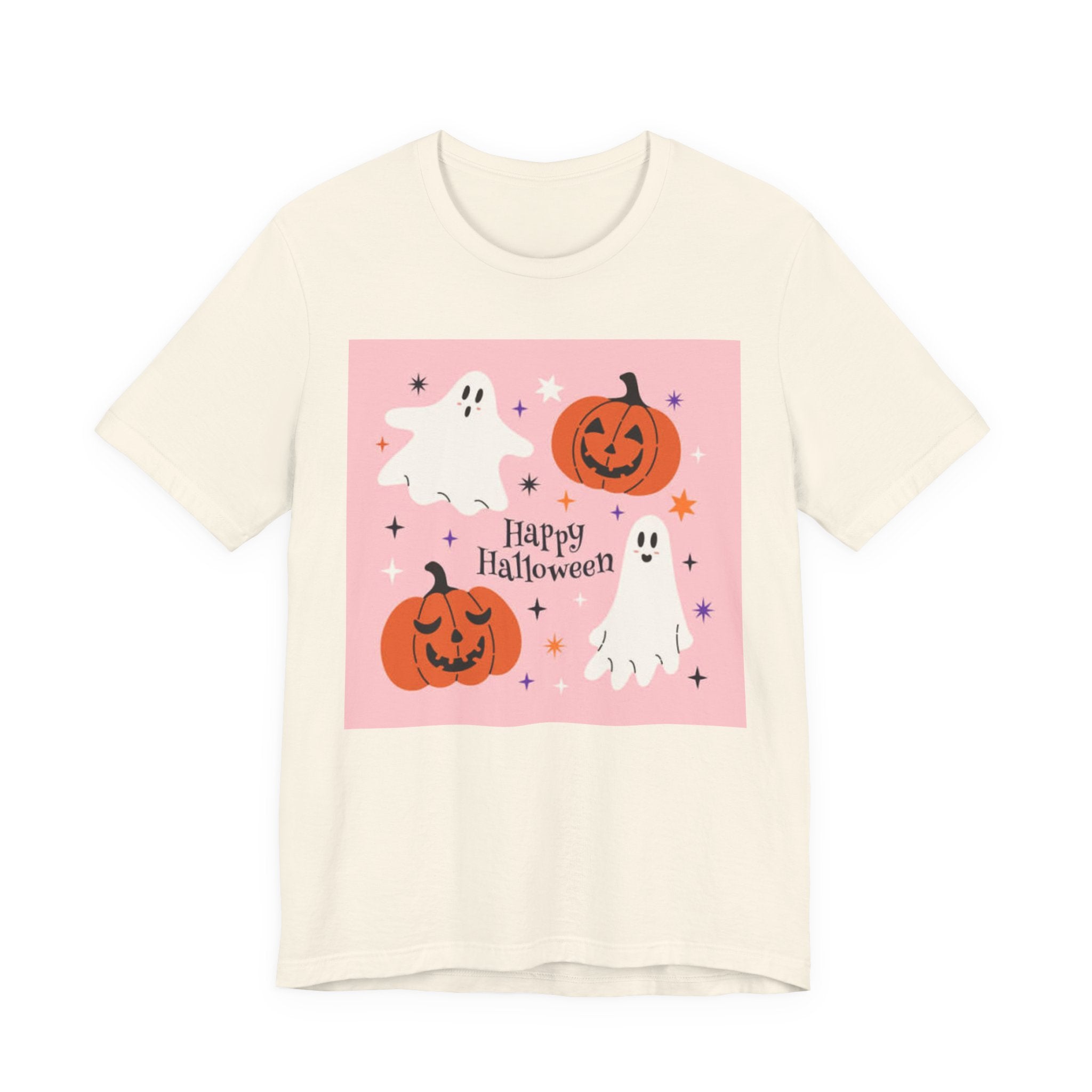 Happy Halloween Ghosts Tee, Spooky Shirt, Unisex Halloween T-Shirt, Ghost and Pumpkin Graphic Tee, Fall Celebration Apparel, Costume [...]
