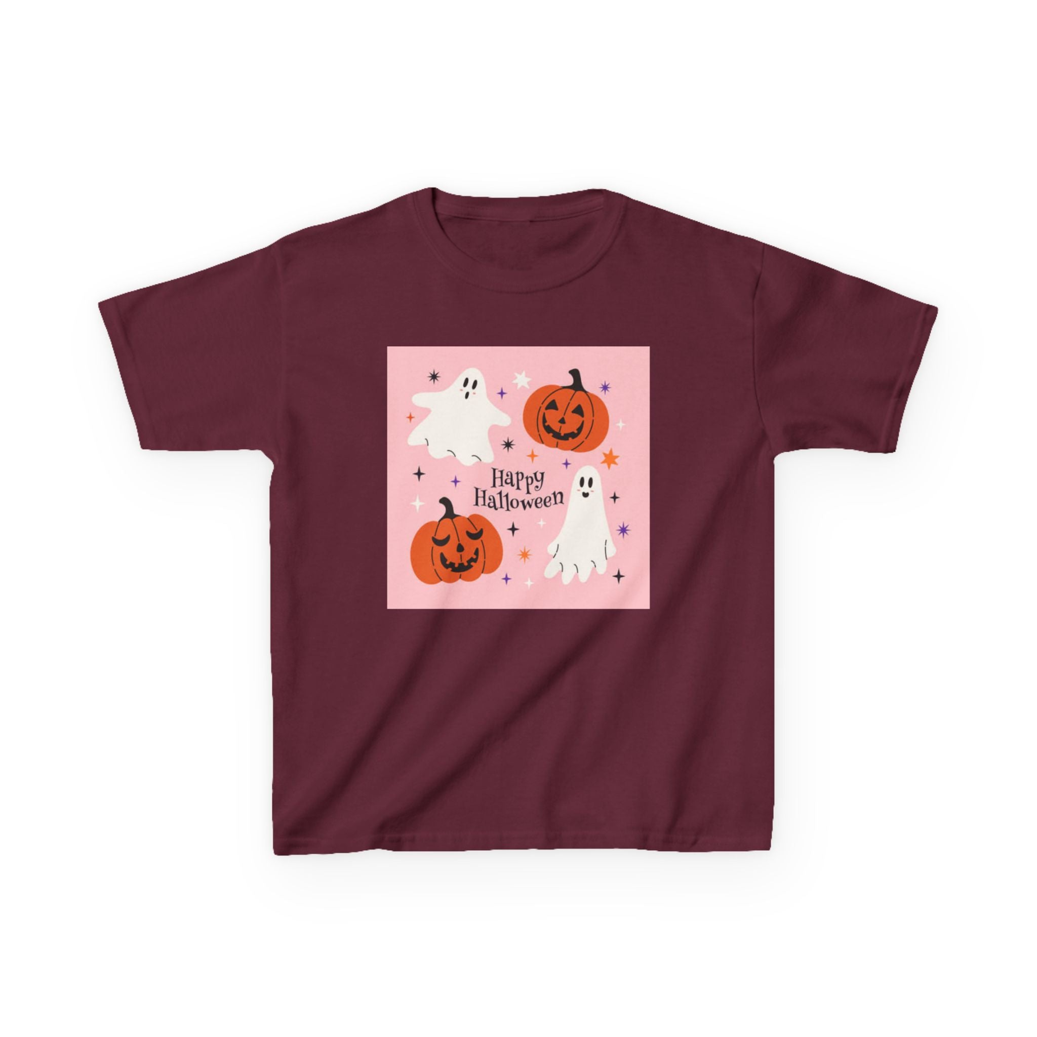 Kids Halloween Tee, Spooky Ghost Shirt, Pumpkin Graphic Tee, Trick or Treat Shirt, Fun Halloween Costume Shirt, Kids Holiday Apparel