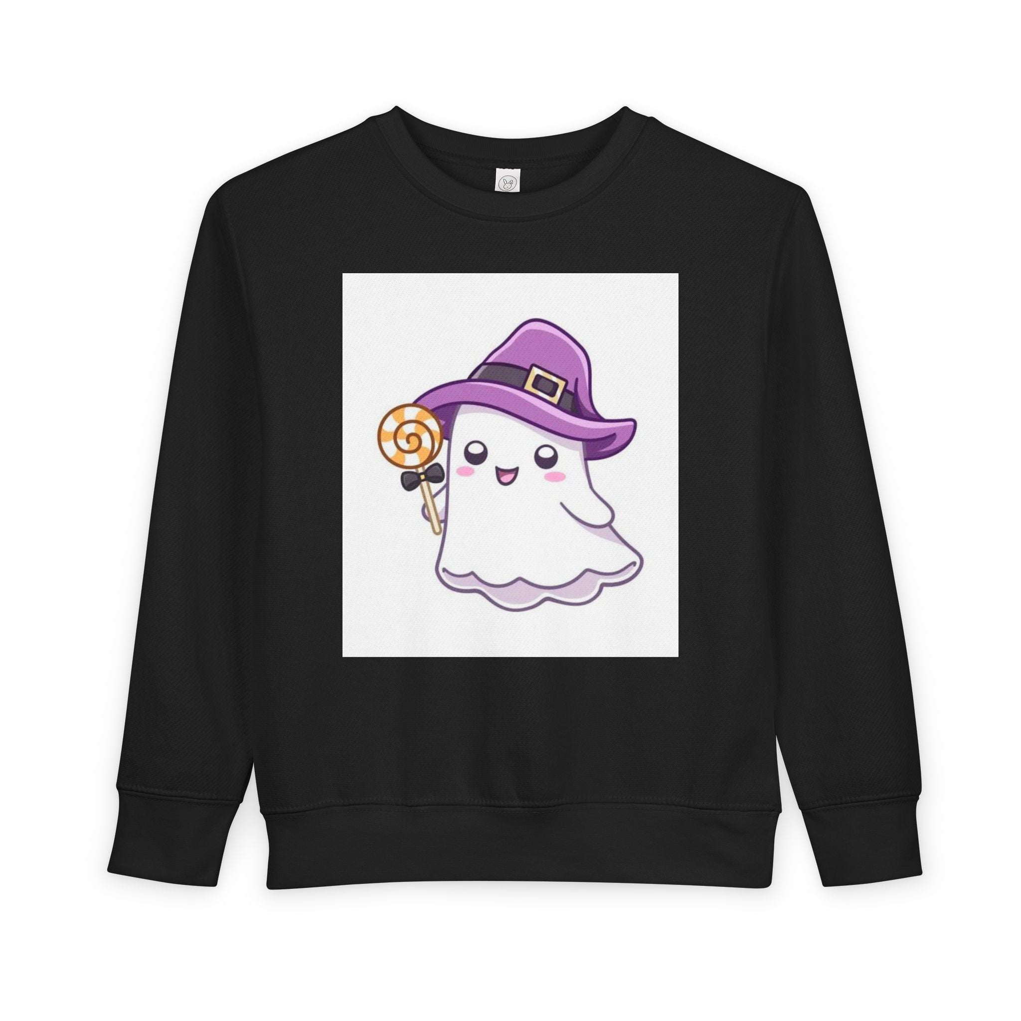 Adorable Toddler Ghost Sweatshirt for Halloween Fun, Kids' Holiday Clothing, Cute Costume, Perfect for Trick-or-Treating, Cozy Kids Gift