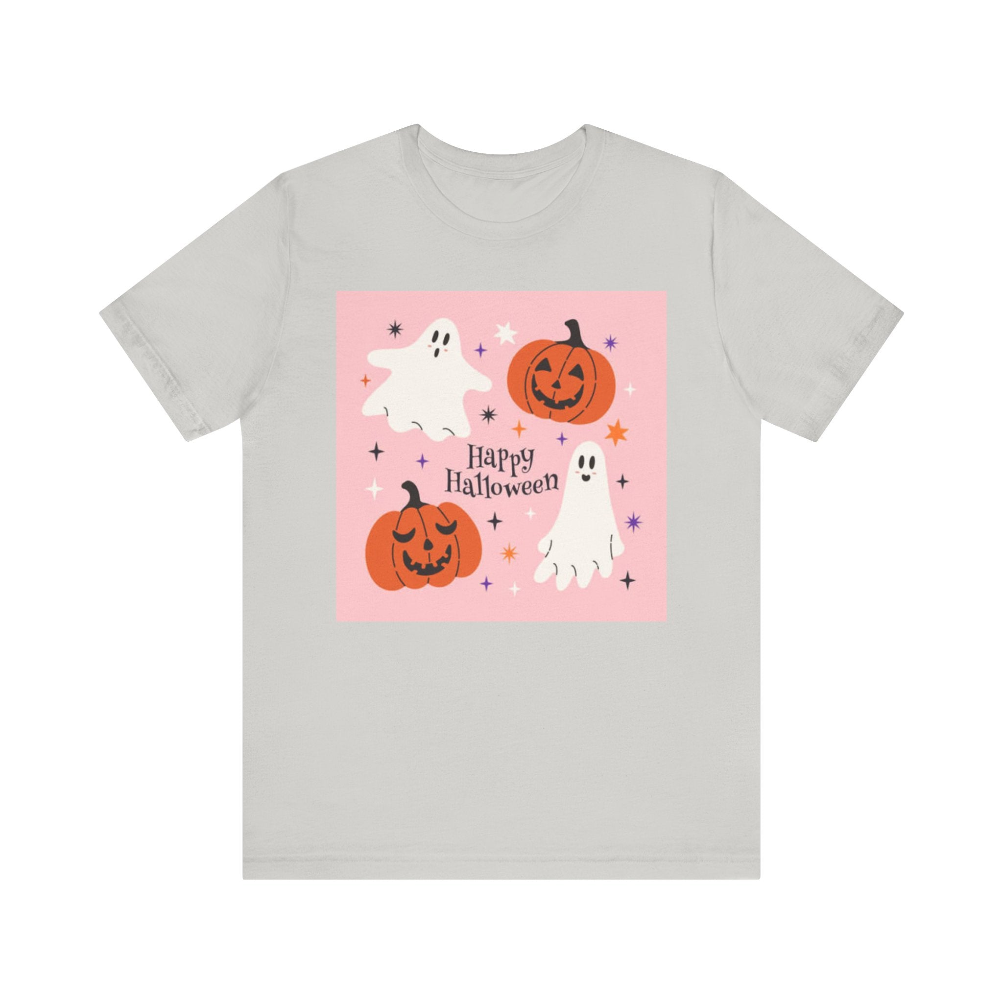Happy Halloween Ghosts Tee, Spooky Shirt, Unisex Halloween T-Shirt, Ghost and Pumpkin Graphic Tee, Fall Celebration Apparel, Costume [...]