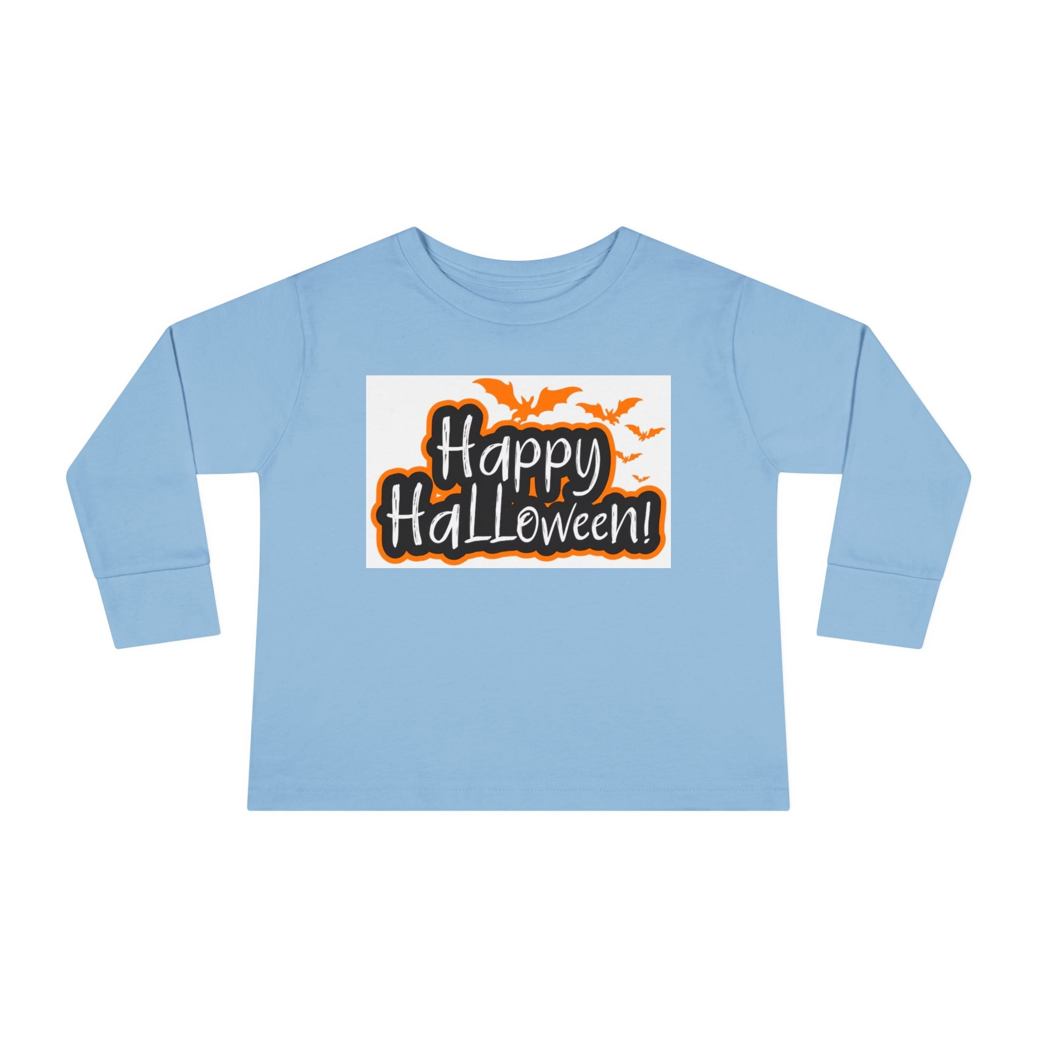 Toddler Halloween Long Sleeve Tee - Perfect for Trick-or-Treating, Fall Celebrations, Family Photos, Halloween Parties, Cute Toddler Outfit