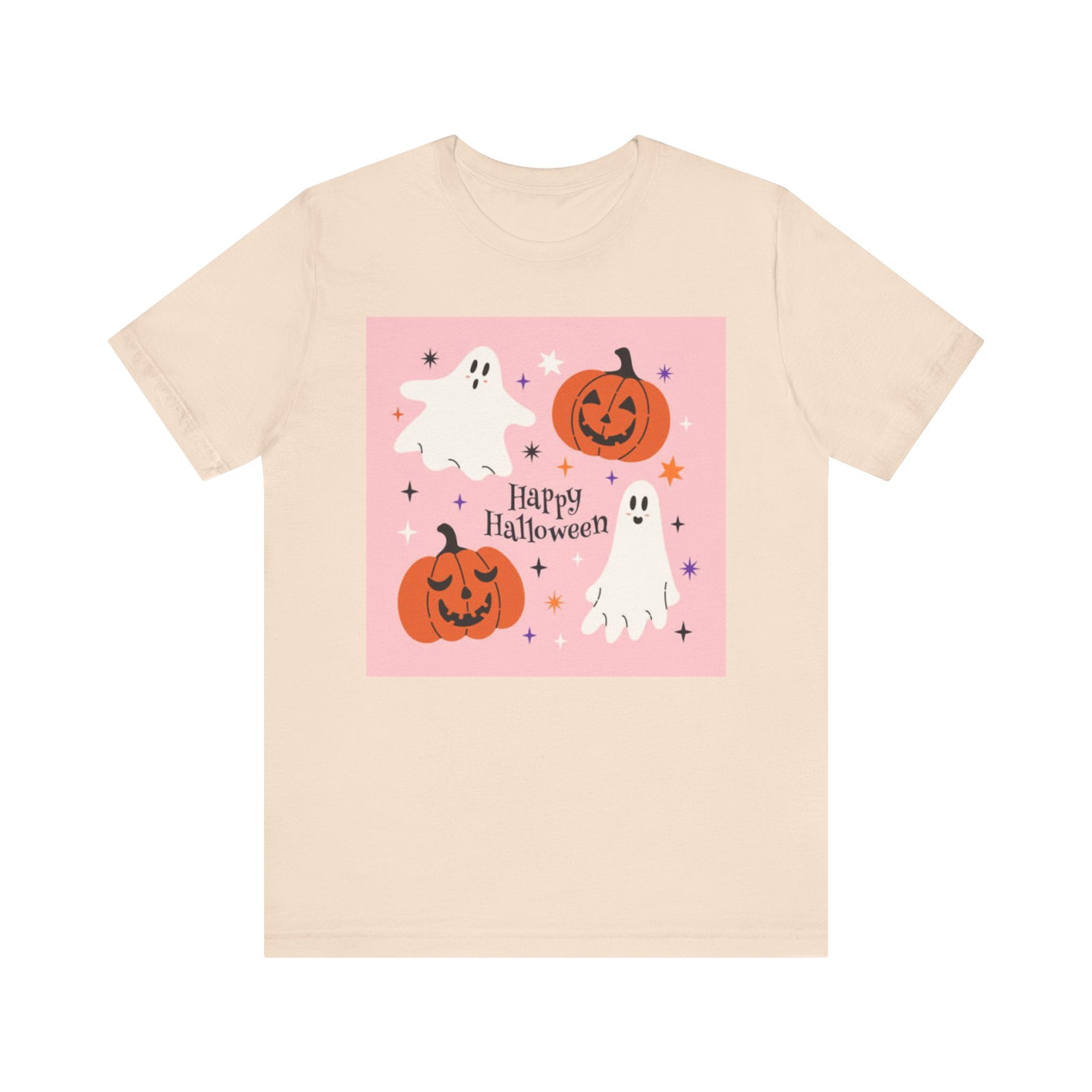 Happy Halloween Ghosts Tee, Spooky Shirt, Unisex Halloween T-Shirt, Ghost and Pumpkin Graphic Tee, Fall Celebration Apparel, Costume [...]