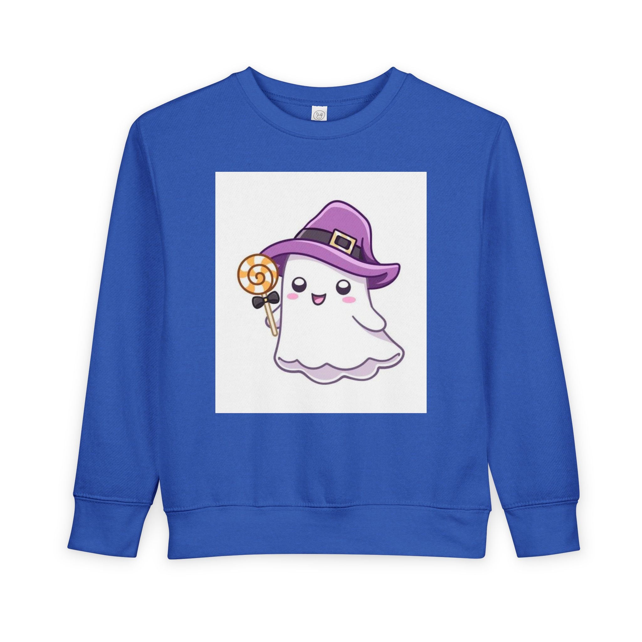 Adorable Toddler Ghost Sweatshirt for Halloween Fun, Kids' Holiday Clothing, Cute Costume, Perfect for Trick-or-Treating, Cozy Kids Gift
