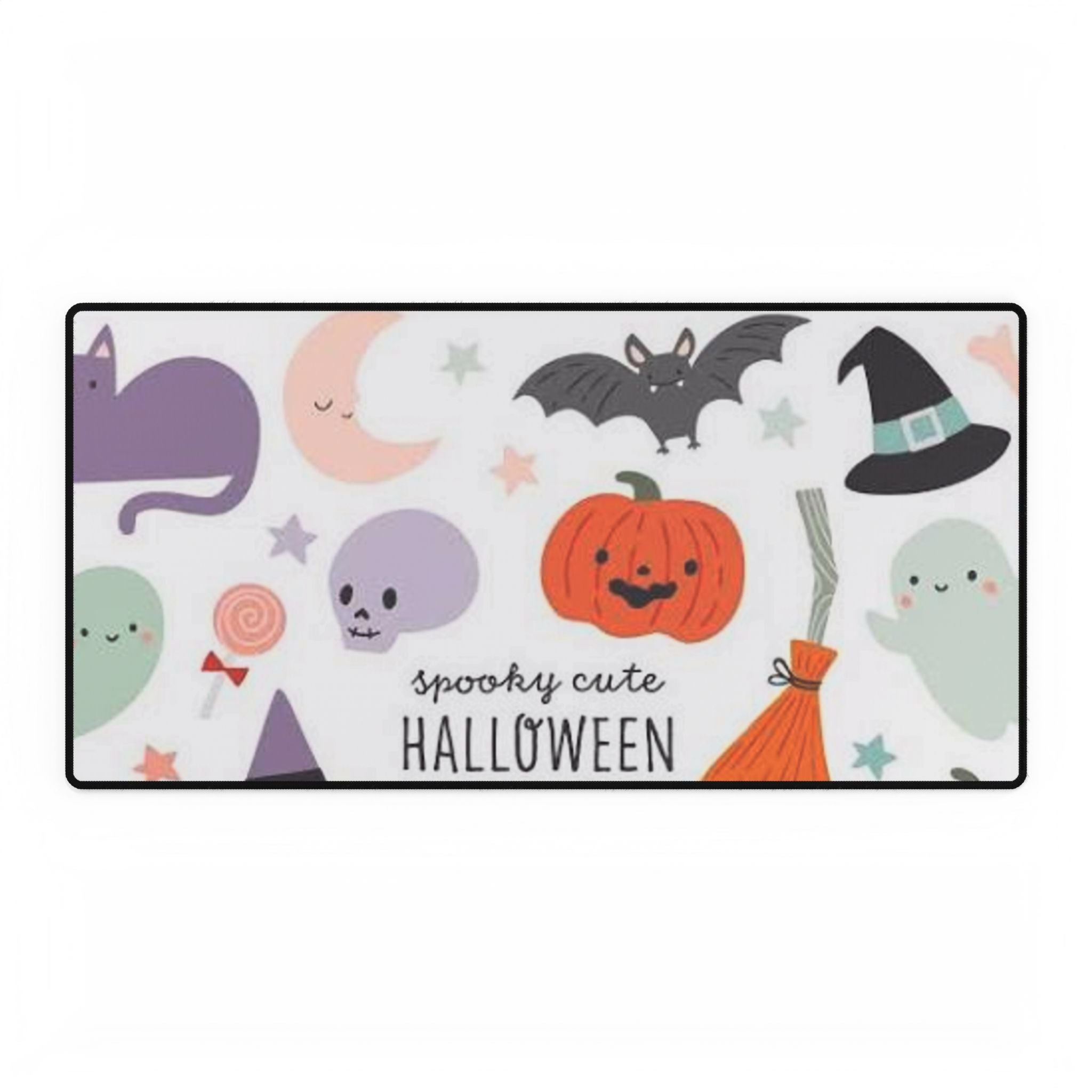 Spooky Cute Halloween Desk Mats, Fun Office Accessories, Halloween Decor, Creative Gifts for Him/Her, Unique Desk Decor