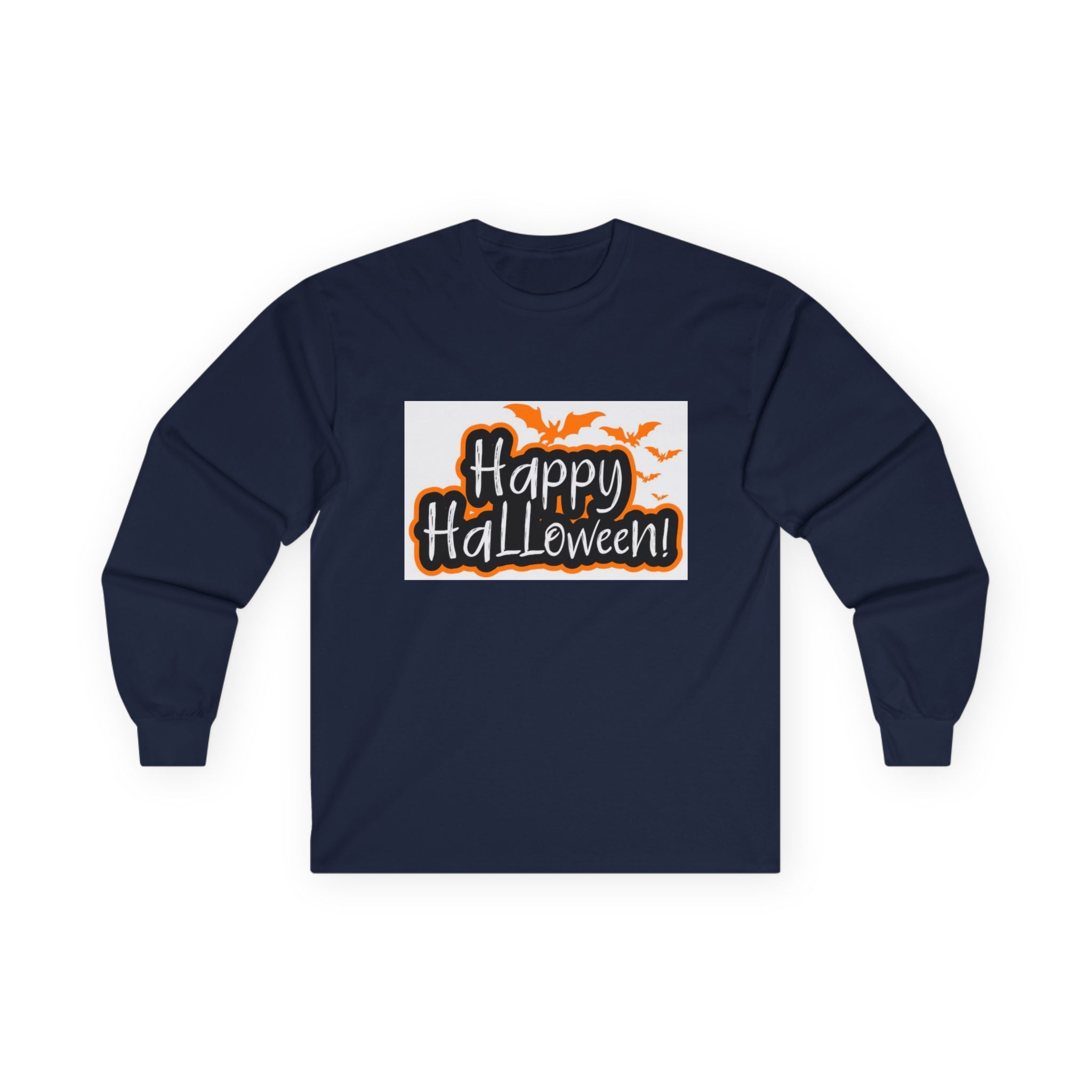 Halloween Unisex Long Sleeve Tee, Spooky Shirt, Fall Fashion, Halloween Gift, Holiday Apparel, Trick or Treat Wear