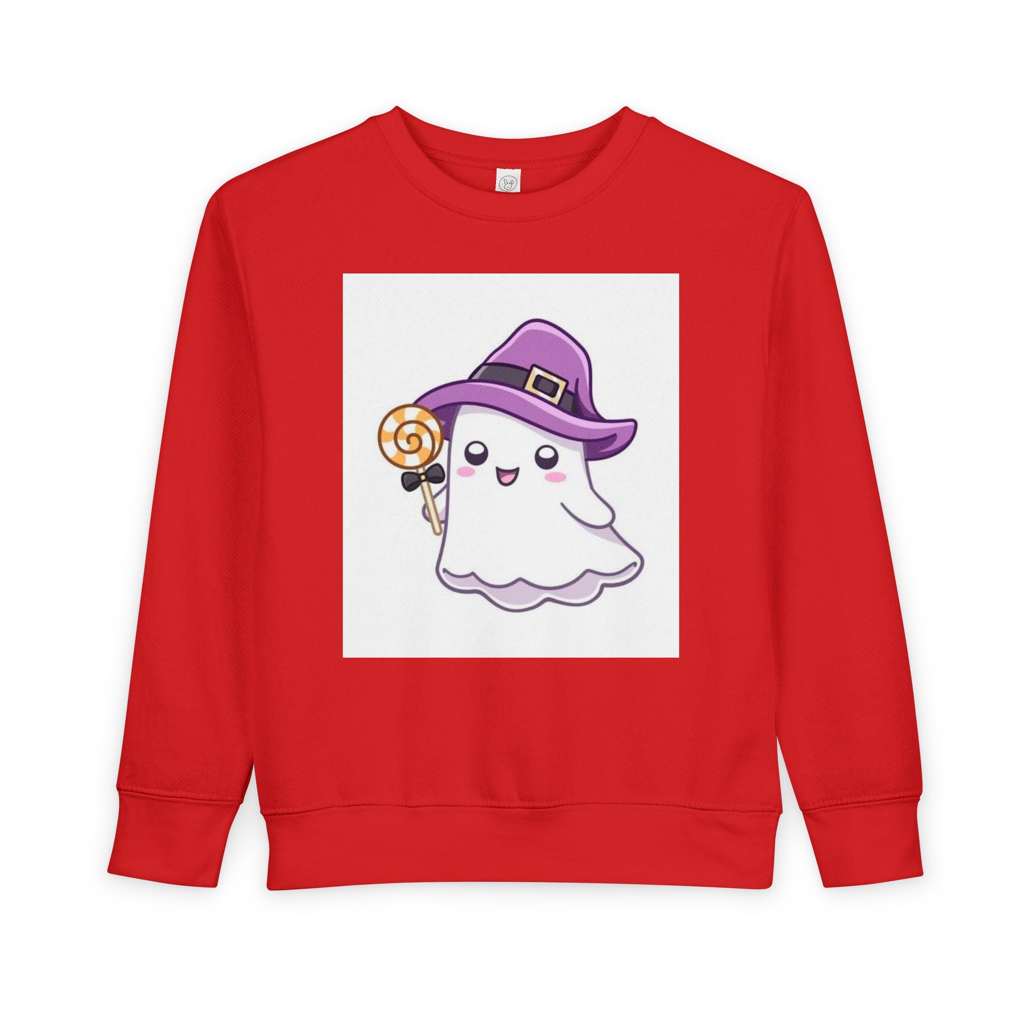 Adorable Toddler Ghost Sweatshirt for Halloween Fun, Kids' Holiday Clothing, Cute Costume, Perfect for Trick-or-Treating, Cozy Kids Gift