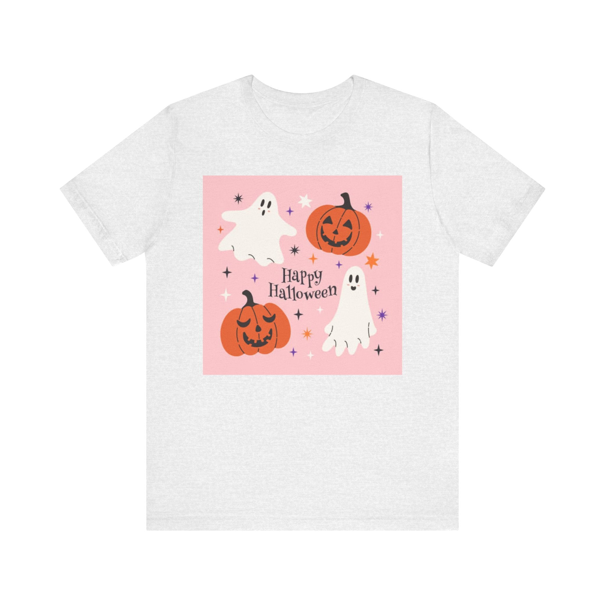 Happy Halloween Ghosts Tee, Spooky Shirt, Unisex Halloween T-Shirt, Ghost and Pumpkin Graphic Tee, Fall Celebration Apparel, Costume [...]